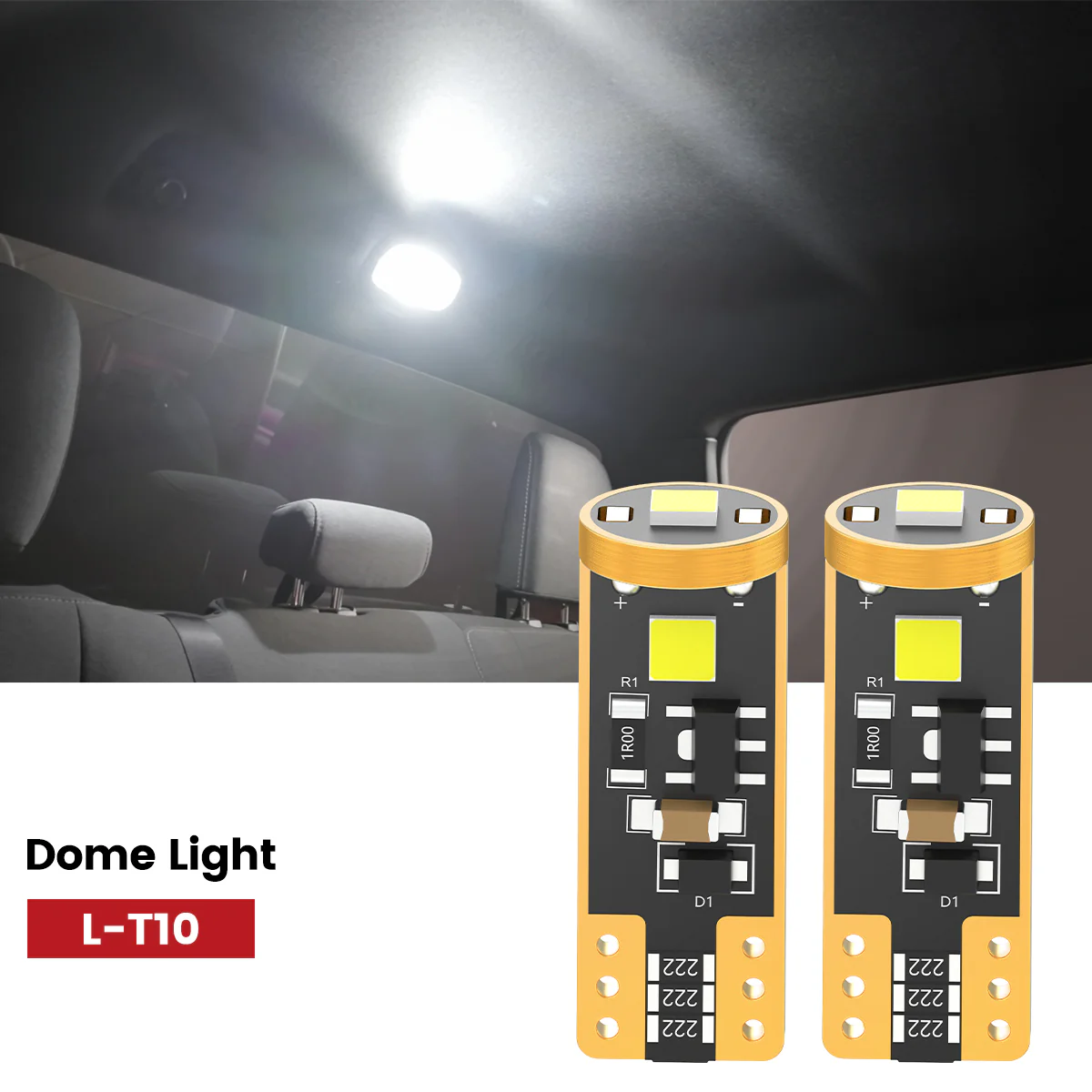Fit for 2015-2022 Chevrolet Colorado LED Bulbs Upgrade | Tested and Verified - Image 41