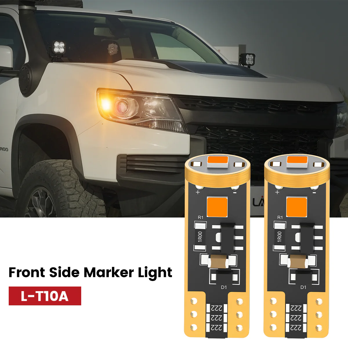 Fit for 2015-2022 Chevrolet Colorado LED Bulbs Upgrade | Tested and Verified - Image 45