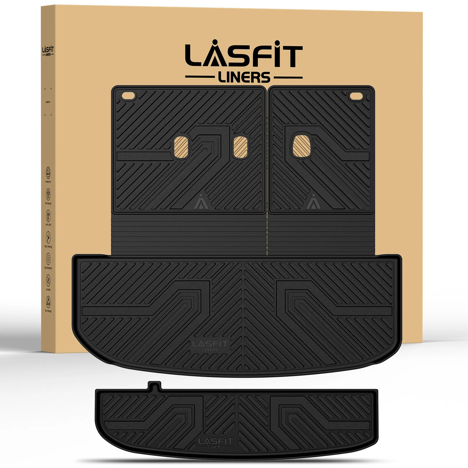 Fit for 2020-2025 Hyundai Palisade Custom Floor Mats or Seatback & Cargo Mat - Image 14