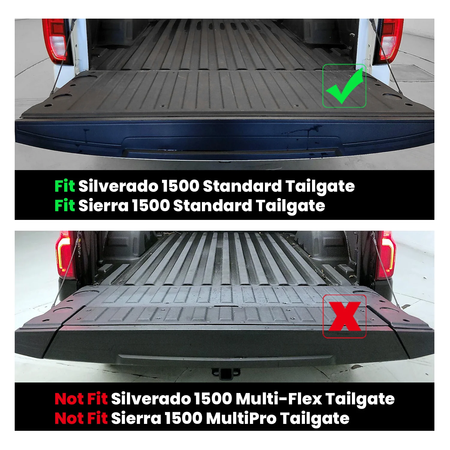 Fit for 2019-2026 Chevrolet Silverado 1500 Truck Bed Mat or Tailgate Mat, Not for 2019 Silverado LD - Image 13