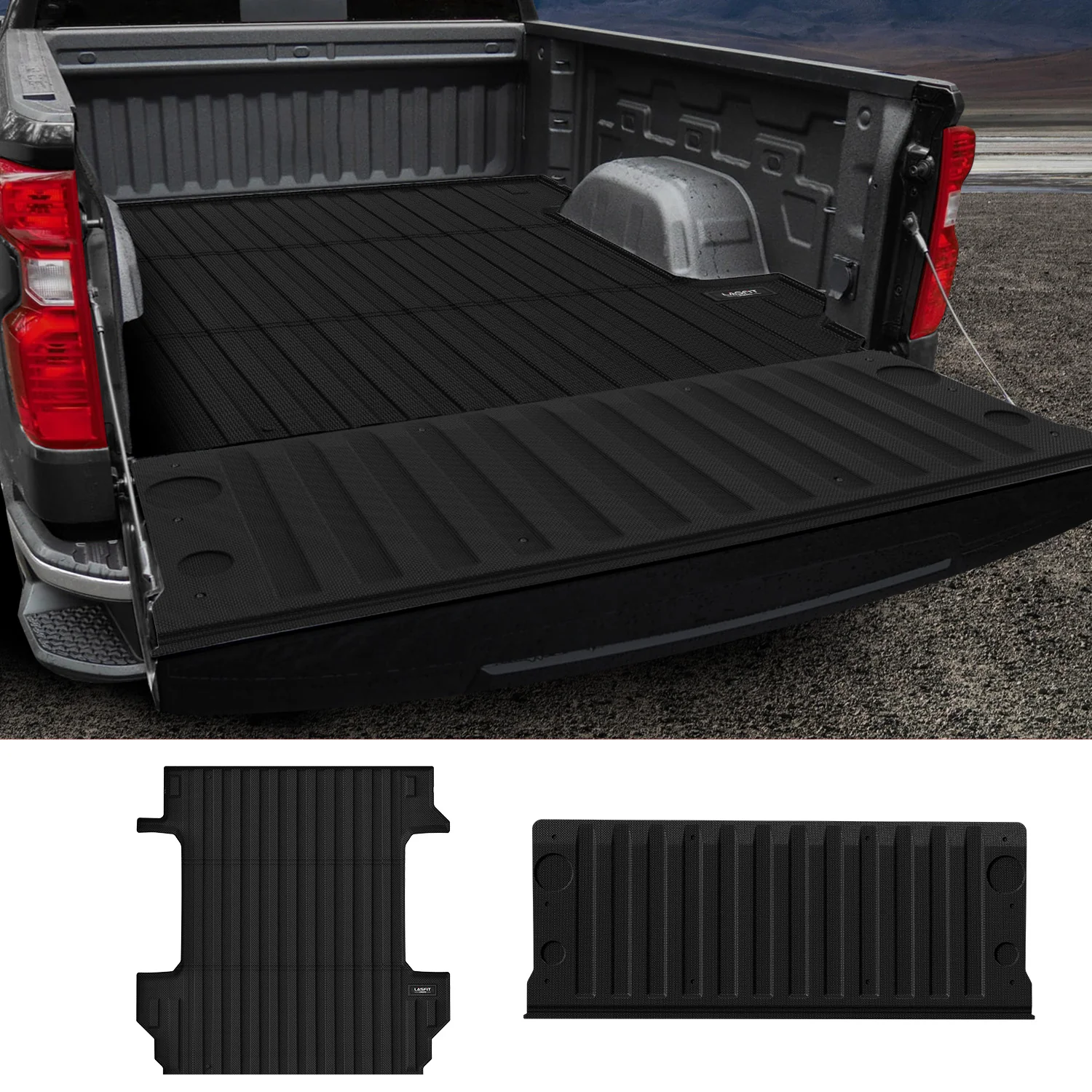 Fit for 2019-2026 Chevrolet Silverado 1500 Truck Bed Mat or Tailgate Mat, Not for 2019 Silverado LD - Image 20