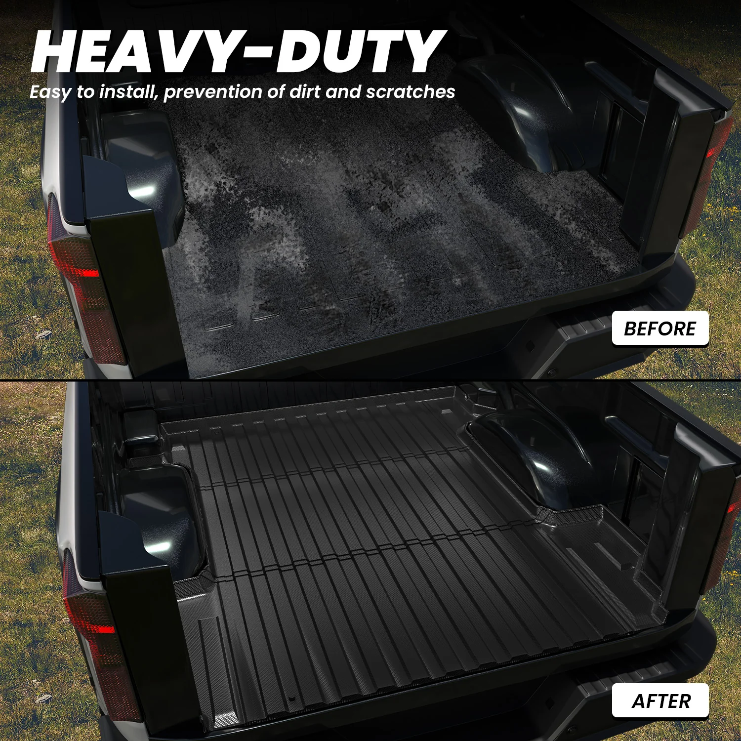 Fit for 2019-2026 Chevrolet Silverado 1500 Truck Bed Mat or Tailgate Mat, Not for 2019 Silverado LD - Image 27