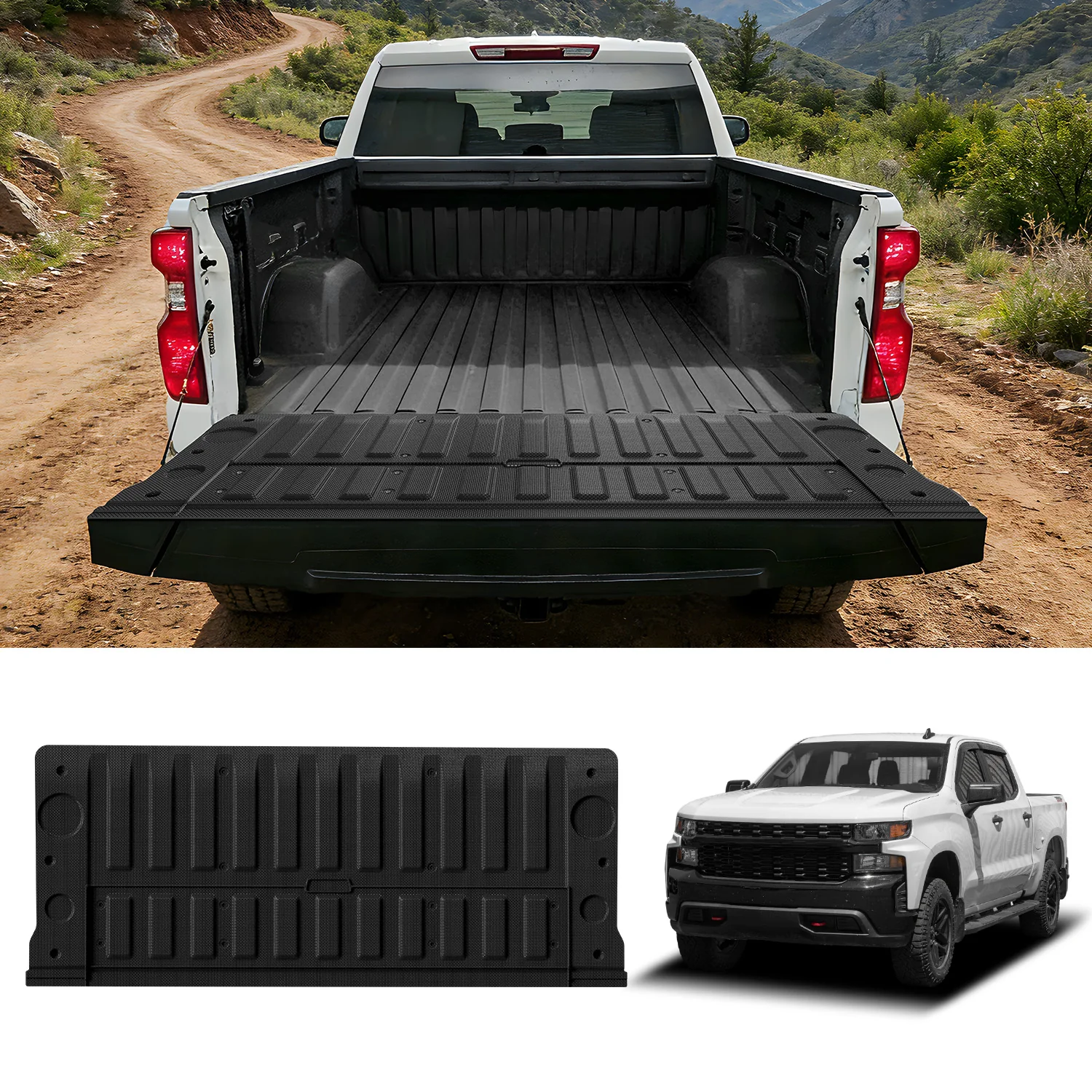 Fit for 2019-2026 Chevrolet Silverado 1500 Truck Bed Mat or Tailgate Mat, Not for 2019 Silverado LD - Image 32