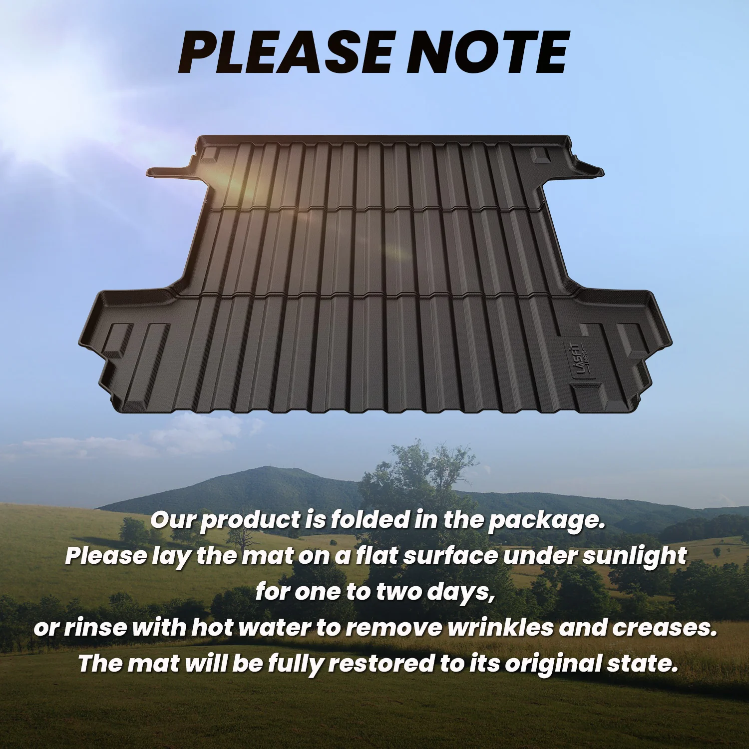 Fit for 2019-2026 Chevrolet Silverado 1500 Truck Bed Mat or Tailgate Mat, Not for 2019 Silverado LD - Image 7