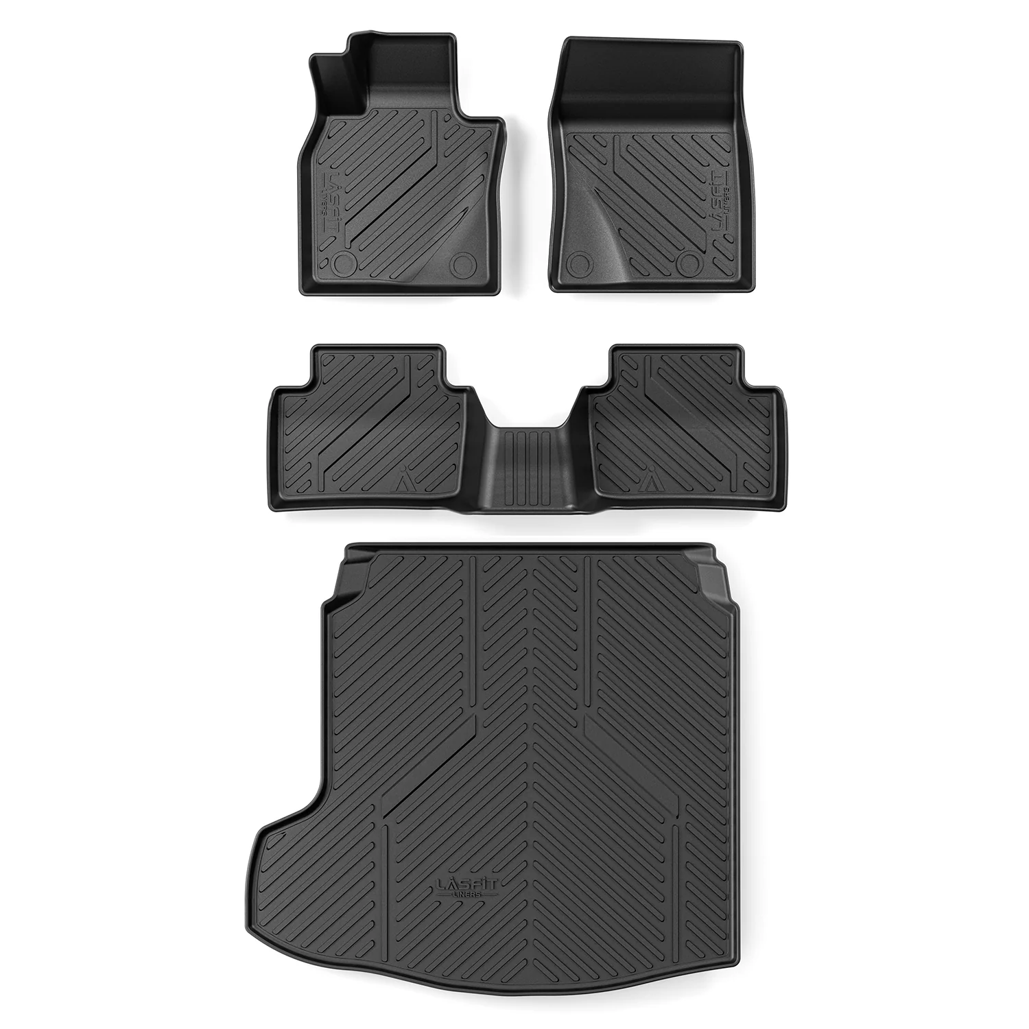 Fit for 2019-2026 Mazda Mazda3 All-weather Floor Mats, Fit Sedan Only