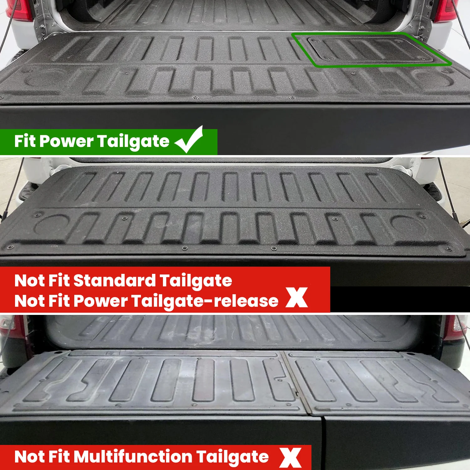 Fit for 2019-2026 Ram 1500 Truck Tailgate Mat - Image 12