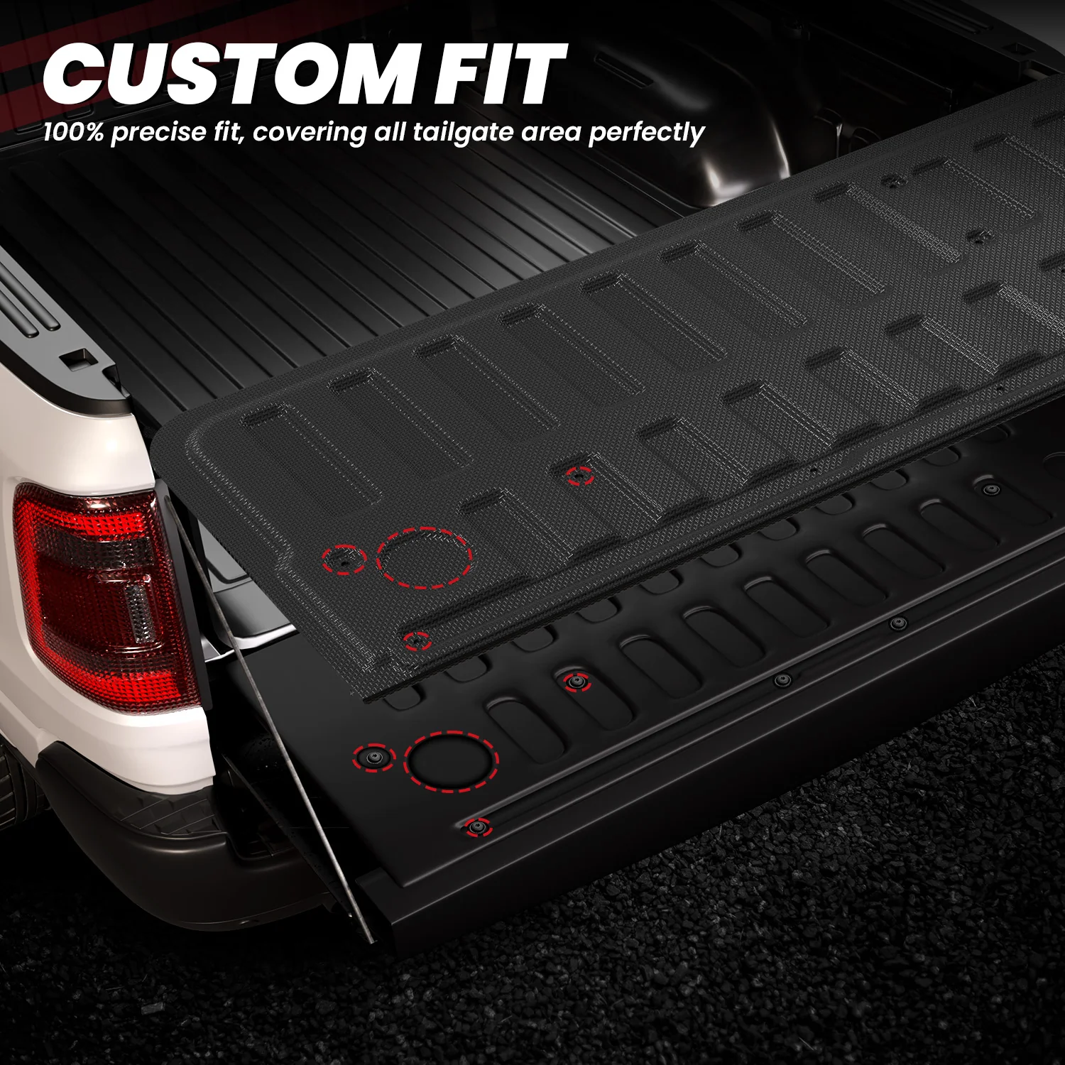 Fit for 2019-2026 Ram 1500 Truck Tailgate Mat - Image 13
