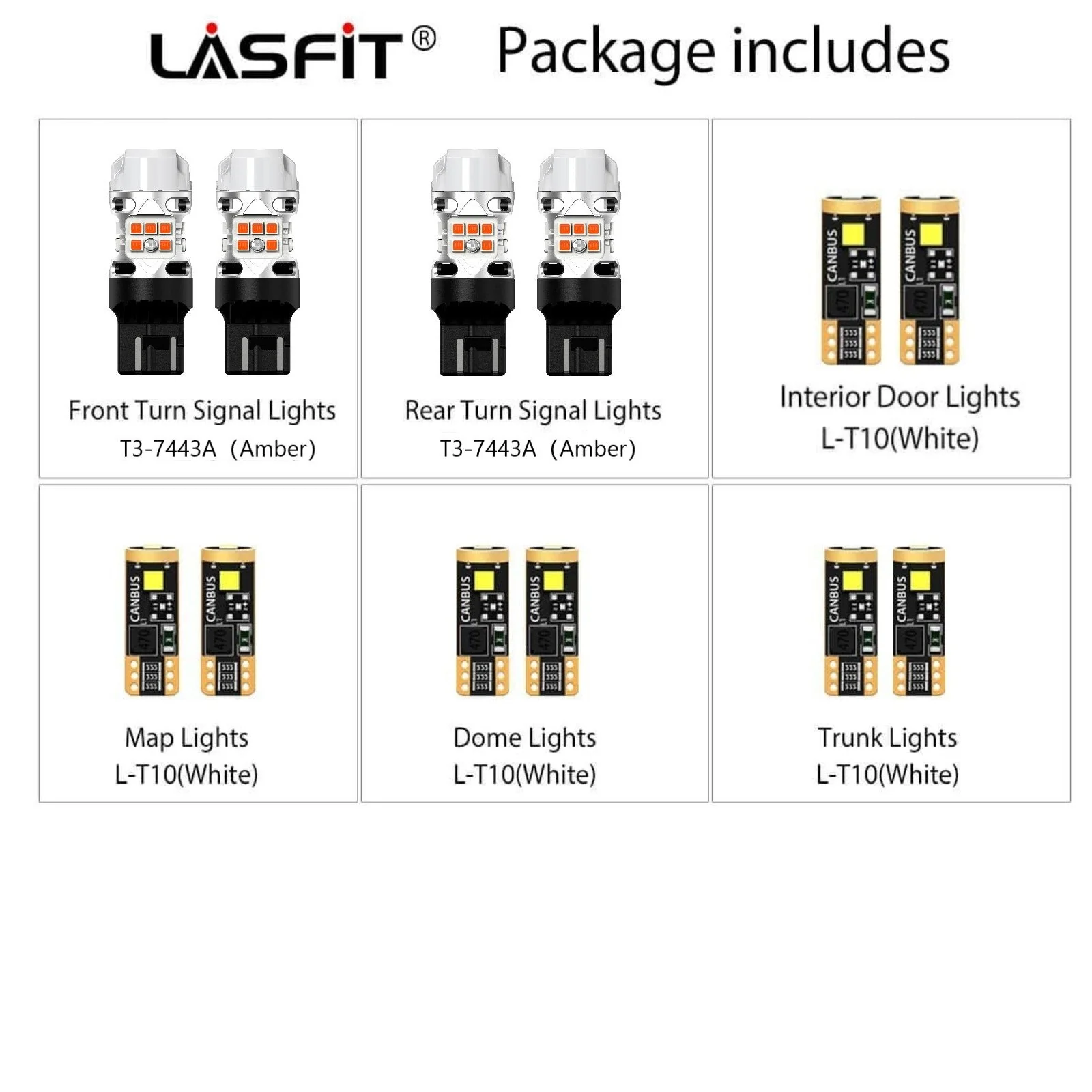 Fit for 2019-2022 Honda Pilot LED Bulbs Upgrade | Tested and Verified - Image 2