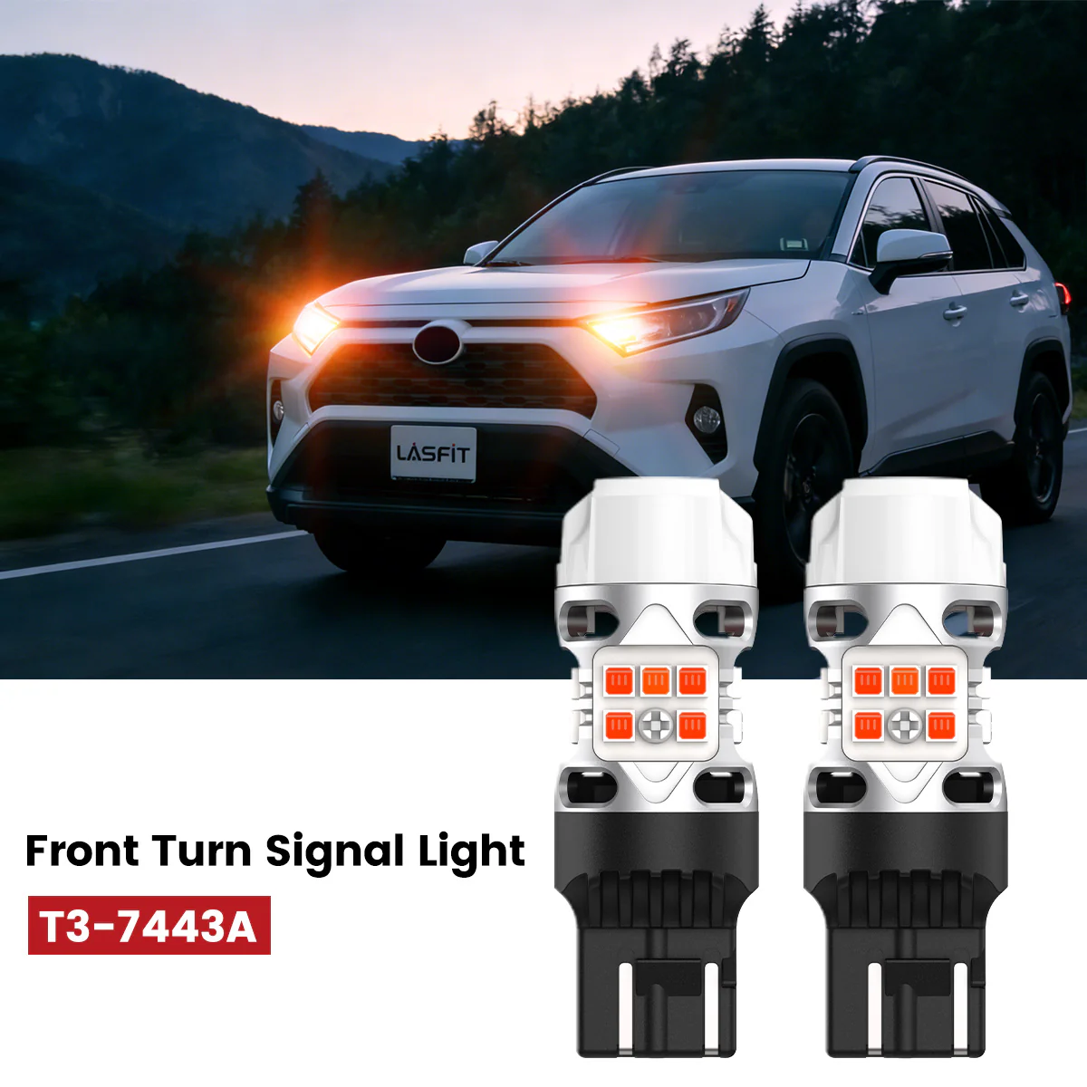 Fit for 2019-2021 Toyota RAV4 LED Fog Light Exterior Interior Bulbs Plug and Play - Image 12