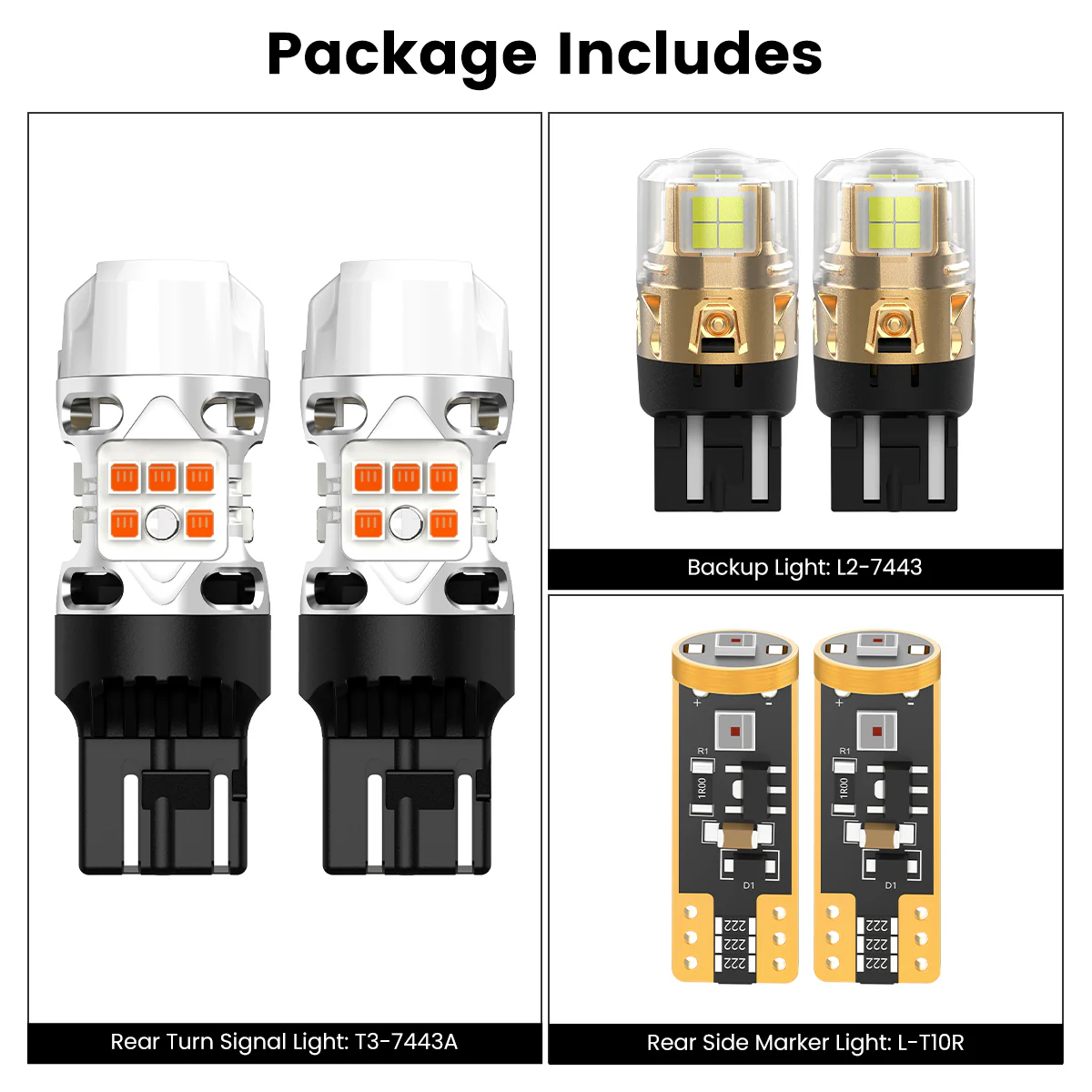 Fit for 2020-2022 Ford Escape The Brightest LED Bulbs Upgrade | Tested and Verified - Image 5