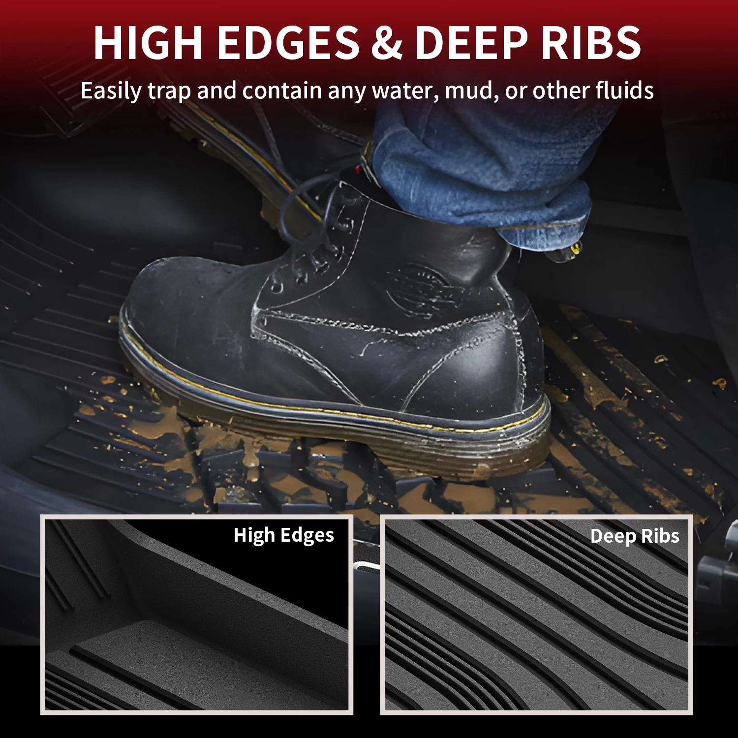 Fit for 2020-2026 Hyundai Sonata Floor Mats or Cargo Mat, Don't Fit Hybrid - Image 23