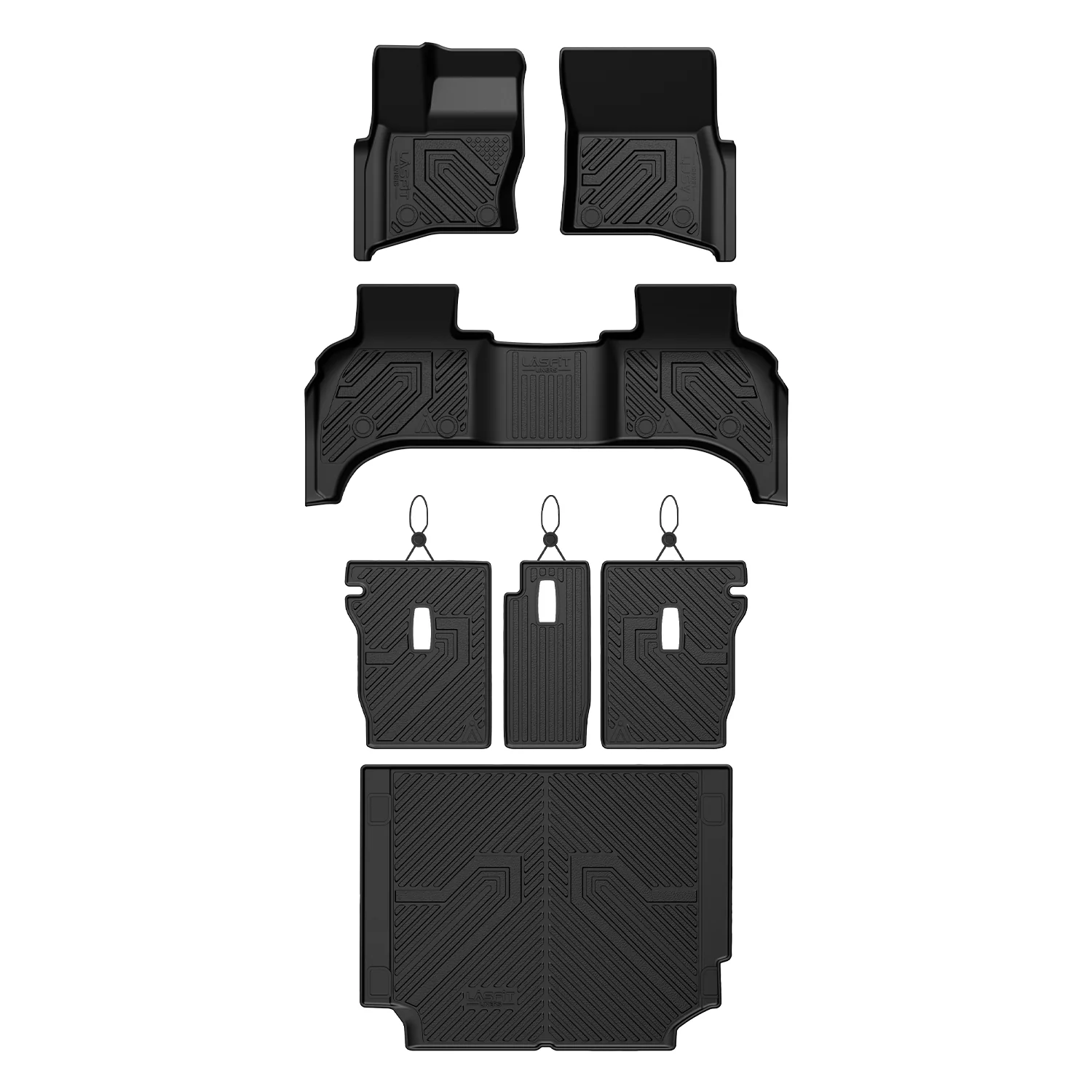 Fit for 2020-2025 Land Rover Defender 110 Floor Mats & Cargo Mat - Image 10