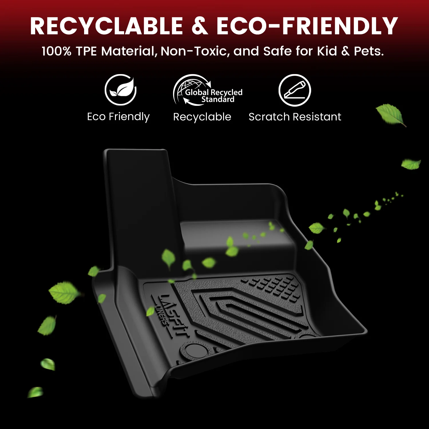 Fit for 2020-2025 Land Rover Defender 110 Floor Mats & Cargo Mat - Image 14