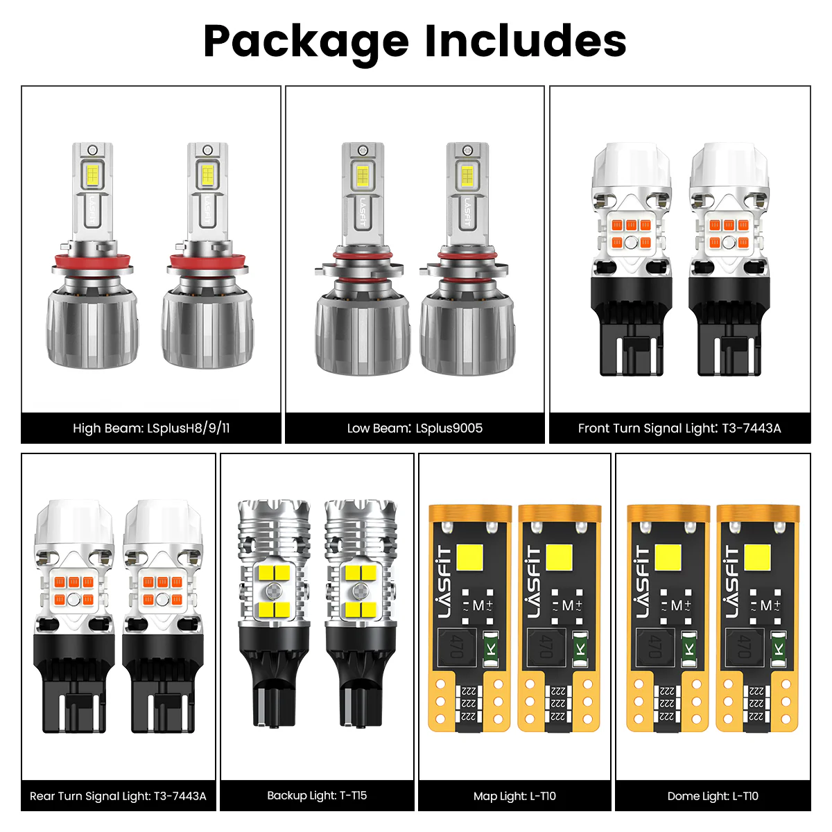 Fit for 2021-2023 Chevrolet Trailblazer The Brightest LED Bulbs Upgrade | Tested and Verified - Image 5