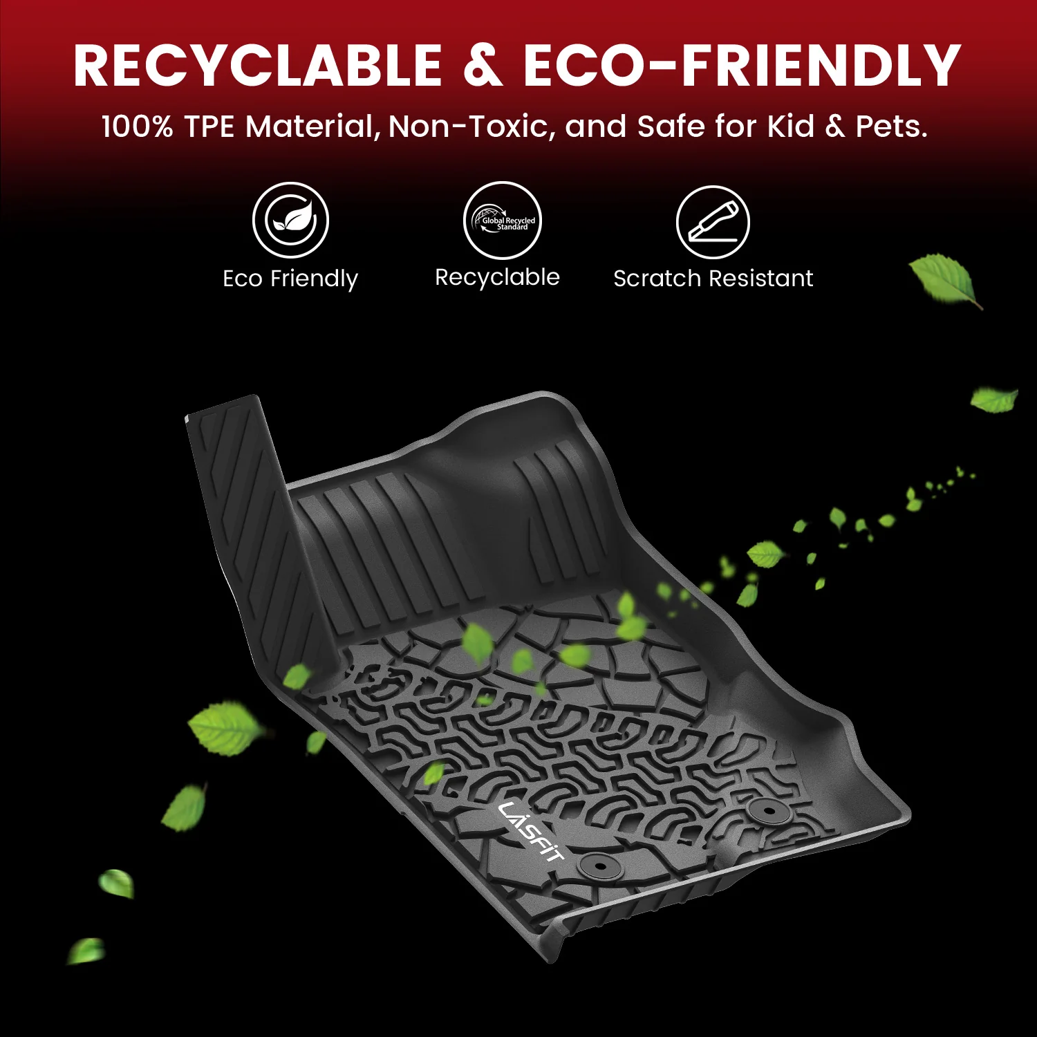 Fit for 2021-2026 Ford Bronco Custom Floor Mats or Cargo Mat, Not For Sport - Image 22