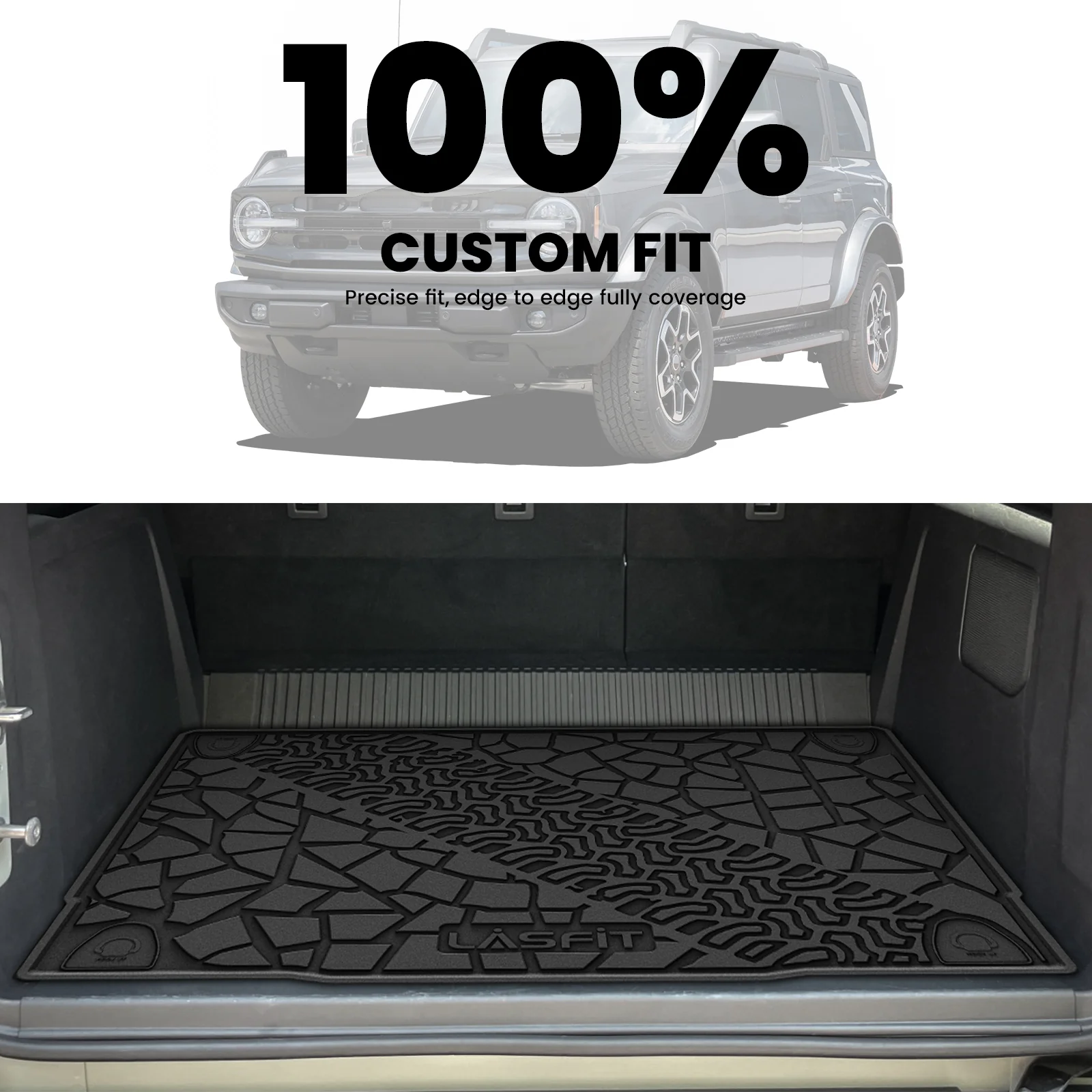 Fit for 2021-2026 Ford Bronco Custom Floor Mats or Cargo Mat, Not For Sport - Image 27