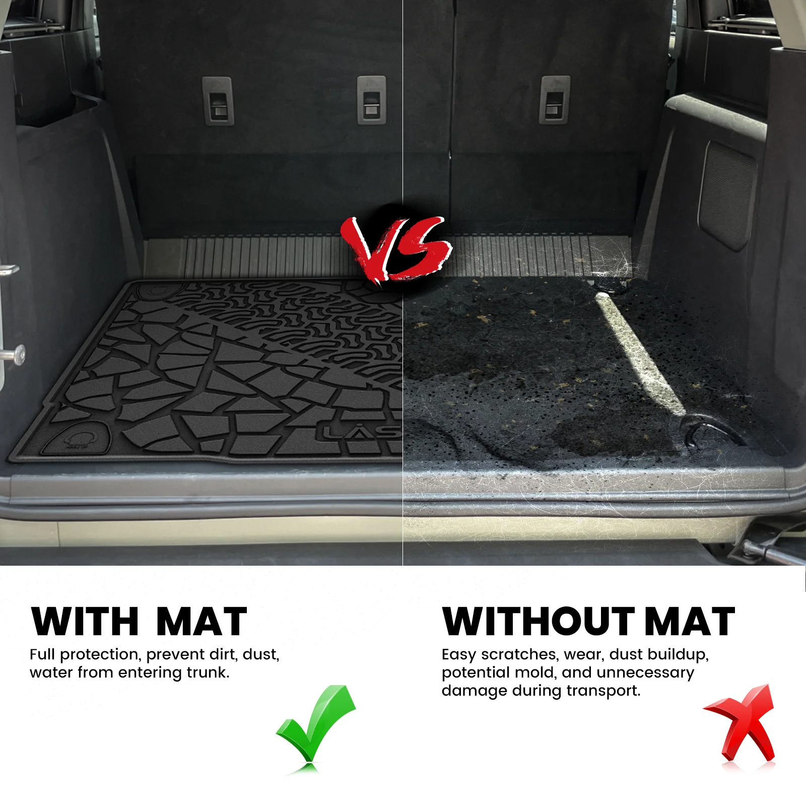 Fit for 2021-2026 Ford Bronco Custom Floor Mats or Cargo Mat, Not For Sport - Image 30