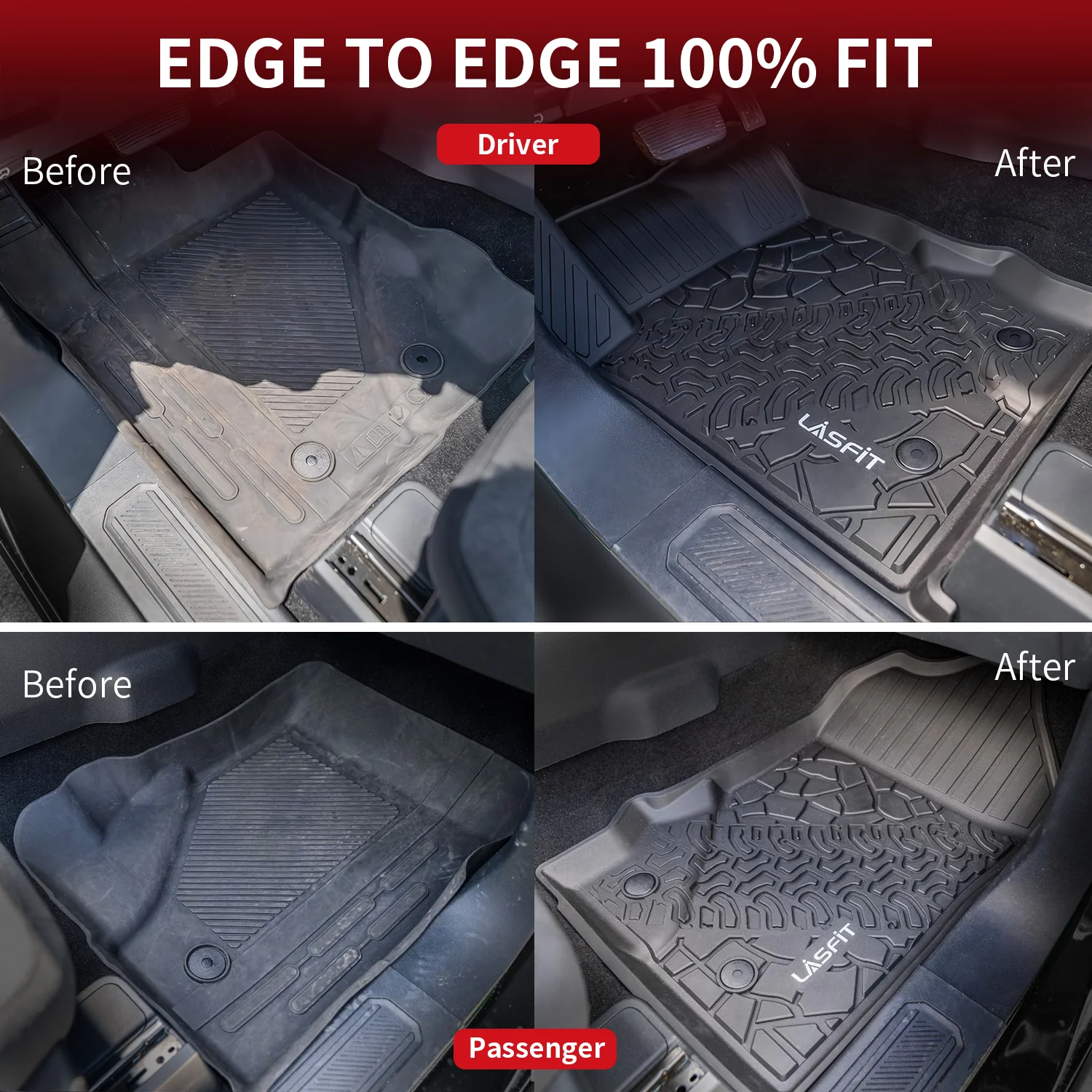 Fit for 2021-2026 Ford Bronco Custom Floor Mats or Cargo Mat, Not For Sport - Image 41
