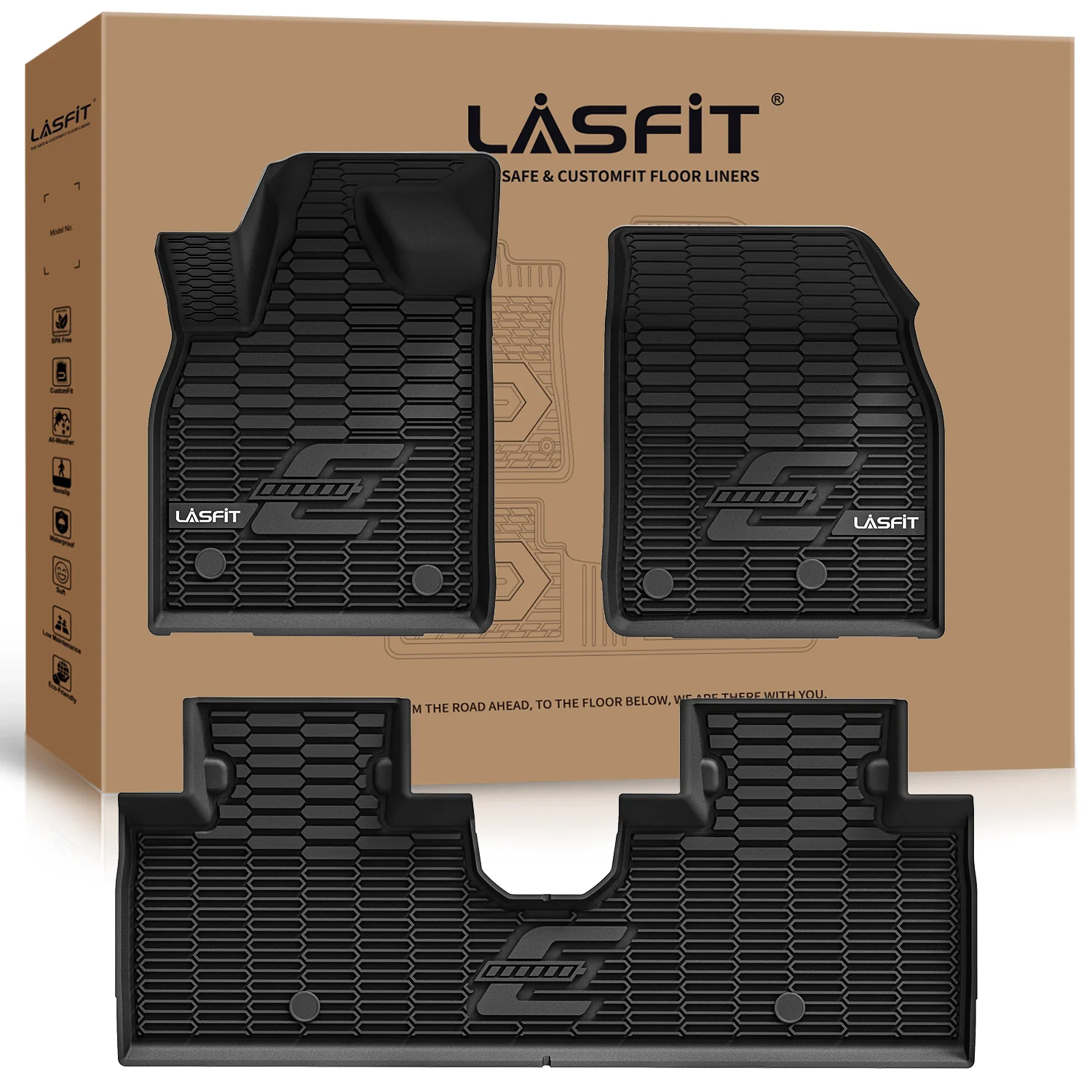 Fit for 2021-2026 Ford Mustang Mach-E Floor Mats or Cargo Mat - Image 14