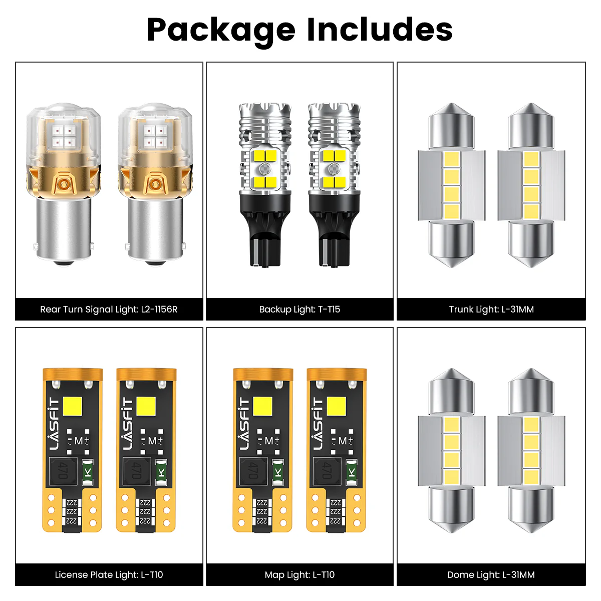 Fit for 2021-2023 Kia Seltos The Brightest LED Bulbs Upgrade | Tested and Verified - Image 9