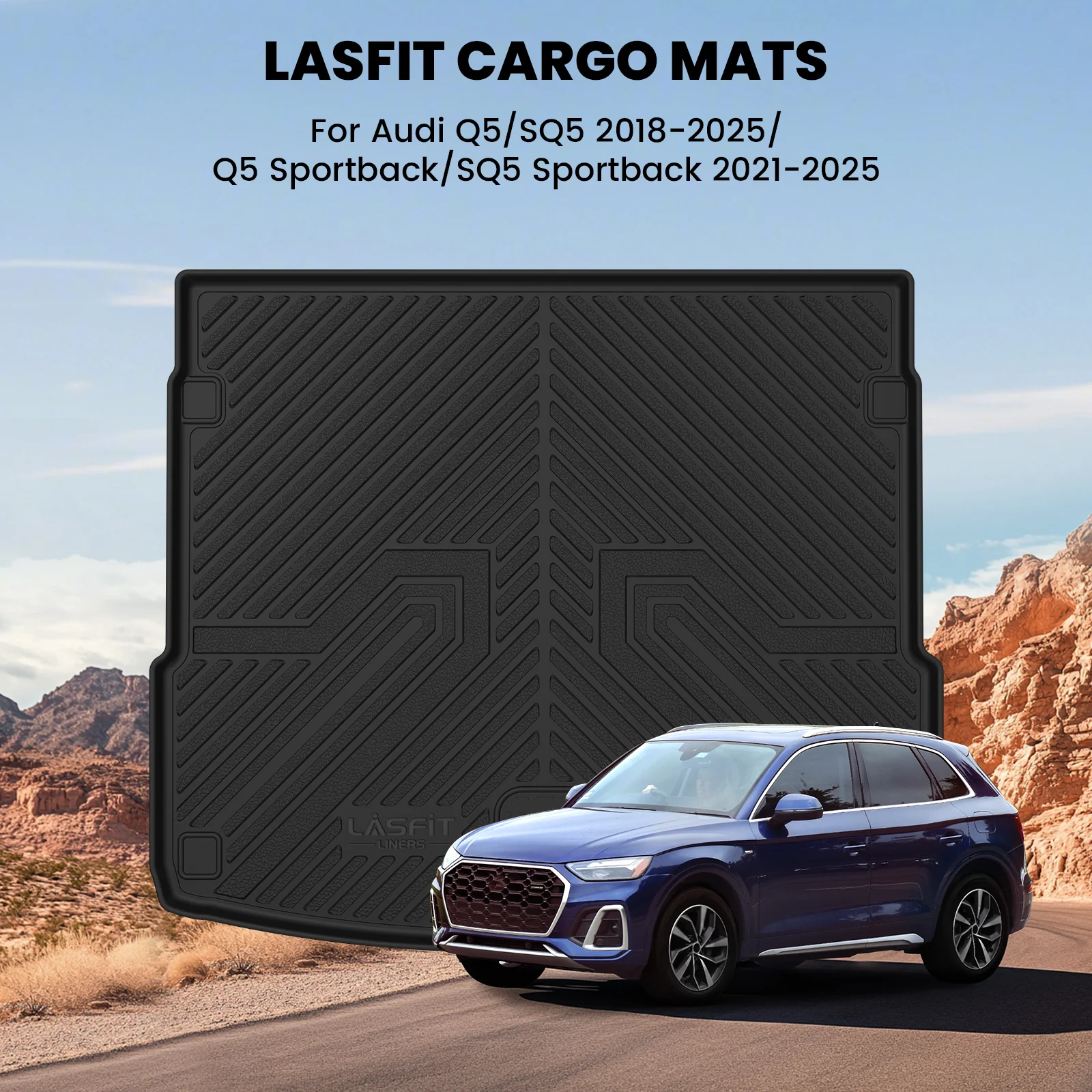Fit for 2018-2025 Audi Q5 SQ5 Floor Mats or Cargo Mat, Don't Fit 2025 Audi Q5 New Body - Image 22