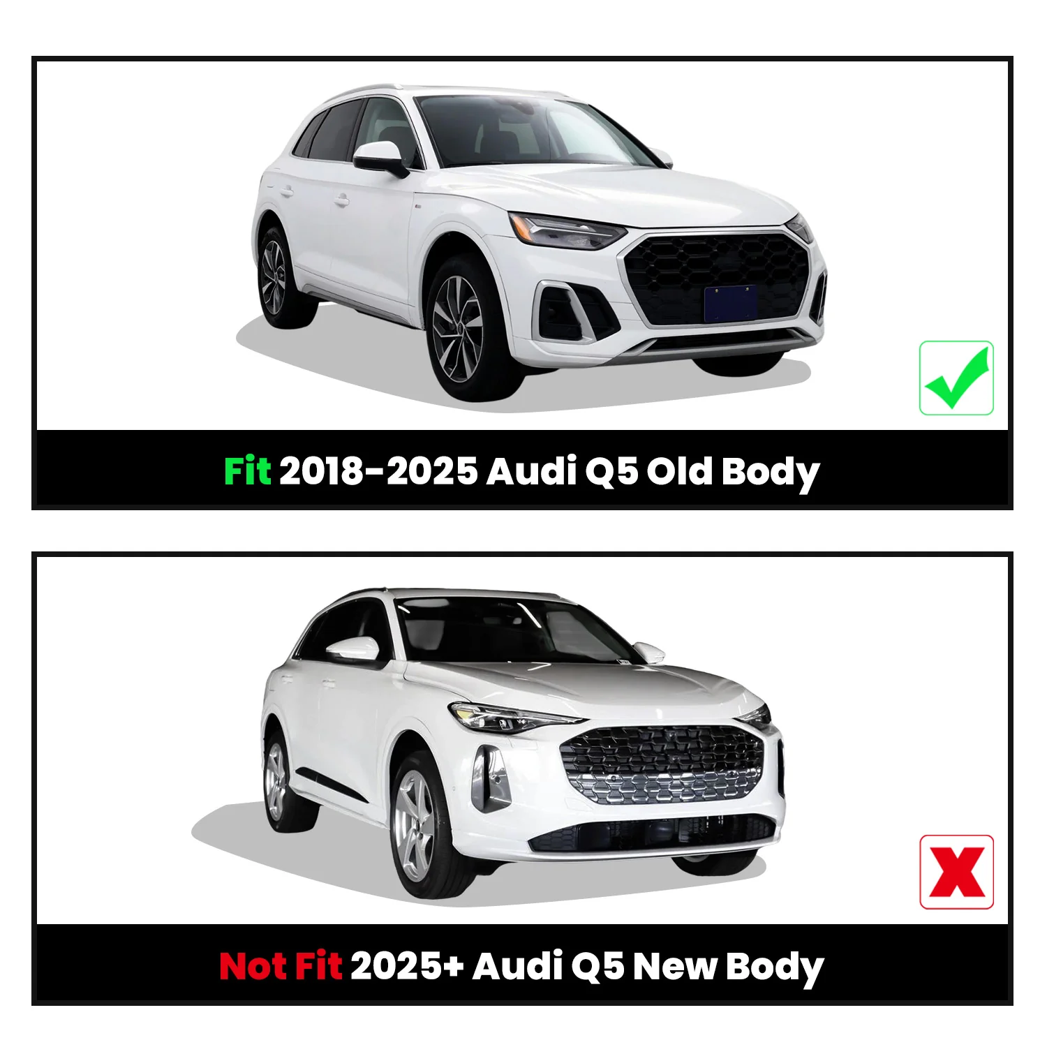 Fit for 2018-2025 Audi Q5 SQ5 Floor Mats or Cargo Mat, Don't Fit 2025 Audi Q5 New Body - Image 12