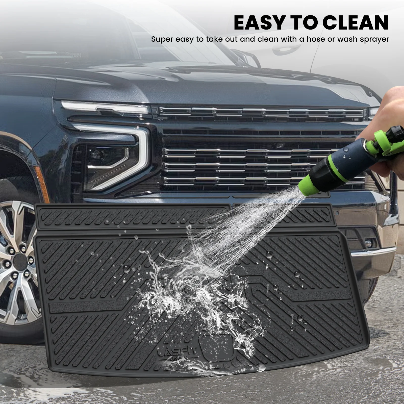 Fit for 2021-2026 Cadillac Escalade Floor Mats or Seatback & Cargo Mat,  Not for ESV & 2025 Escalade IQ - Image 32