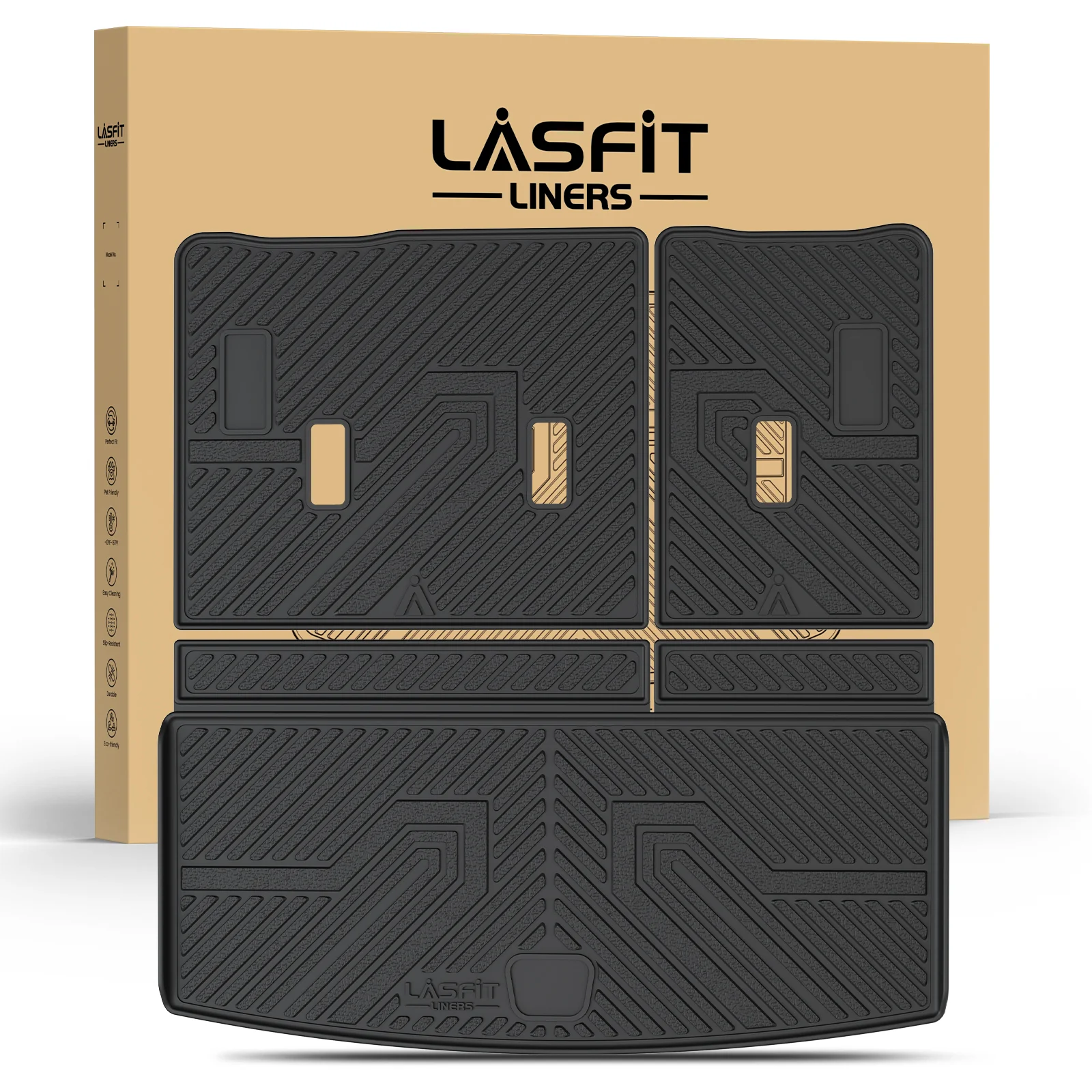 Fit for 2021-2026 Cadillac Escalade Floor Mats or Seatback & Cargo Mat,  Not for ESV & 2025 Escalade IQ - Image 34