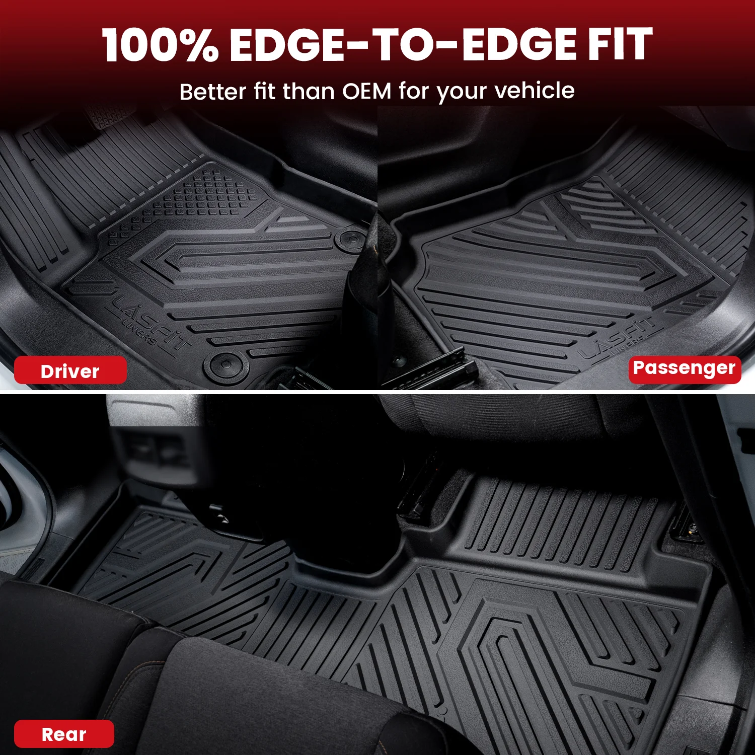 Fit for 2021-2026 Chevrolet Trailblazer Floor Mats, Fit Upper Cargo Deck Position Only - Image 23