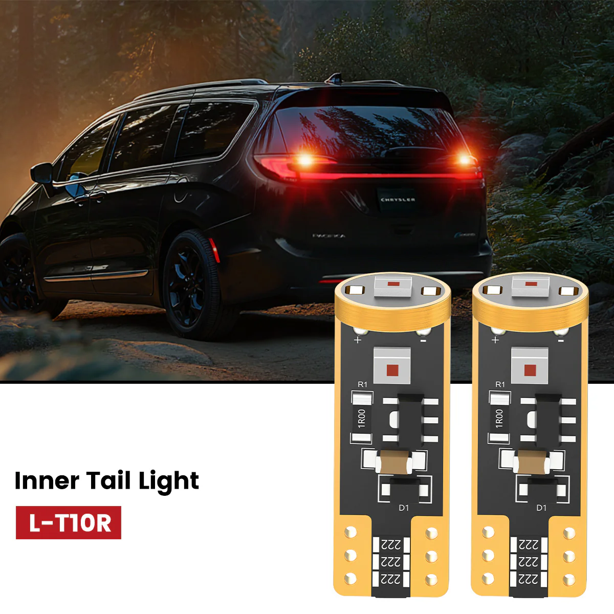 Fit for 2021-2025 Chrysler Pacifica LED Bulbs Upgrade | Tested and Verified - Image 9