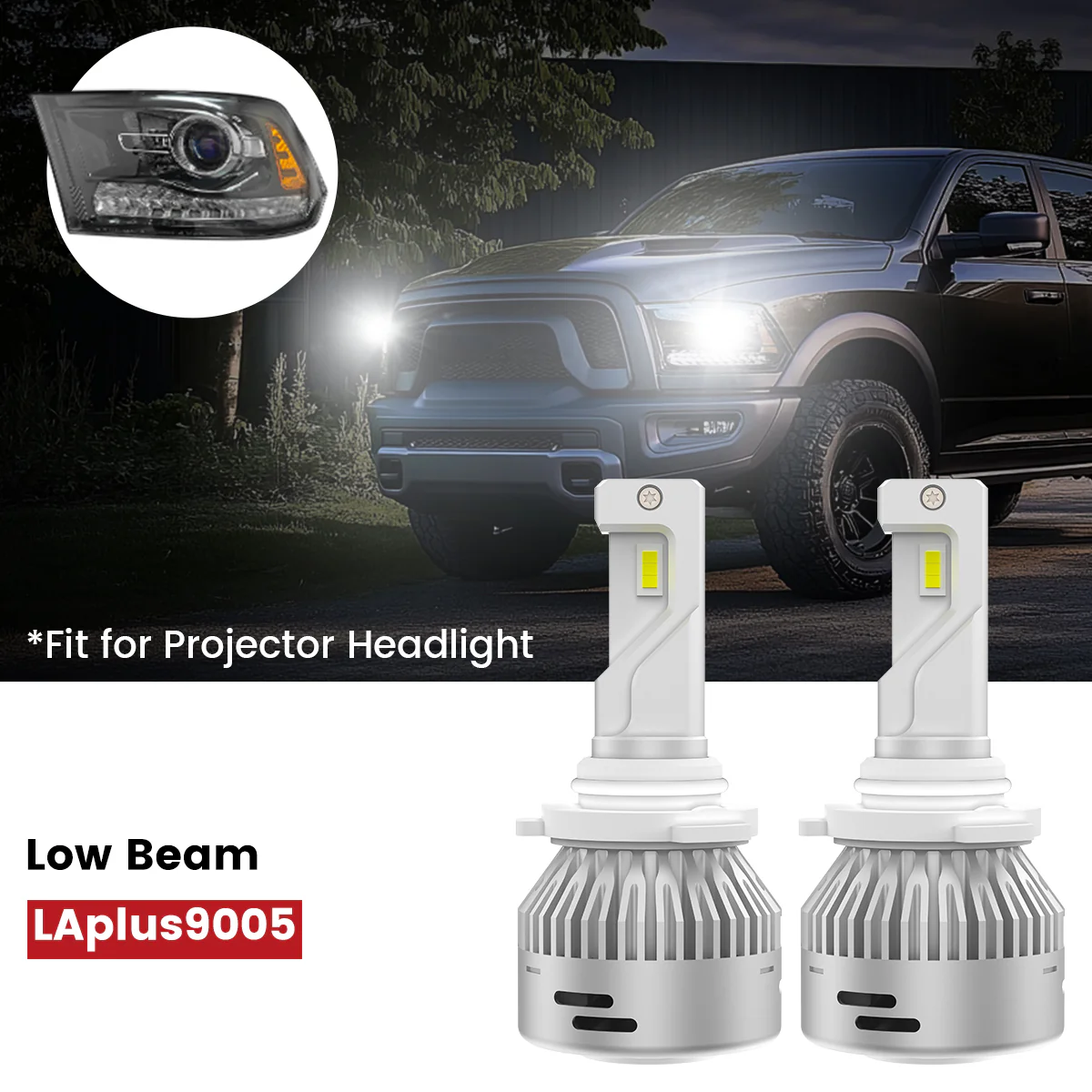 Fit for 2019-2024 Ram 1500 Classic LED Bulbs Upgrade | Tested and Verified - Image 8