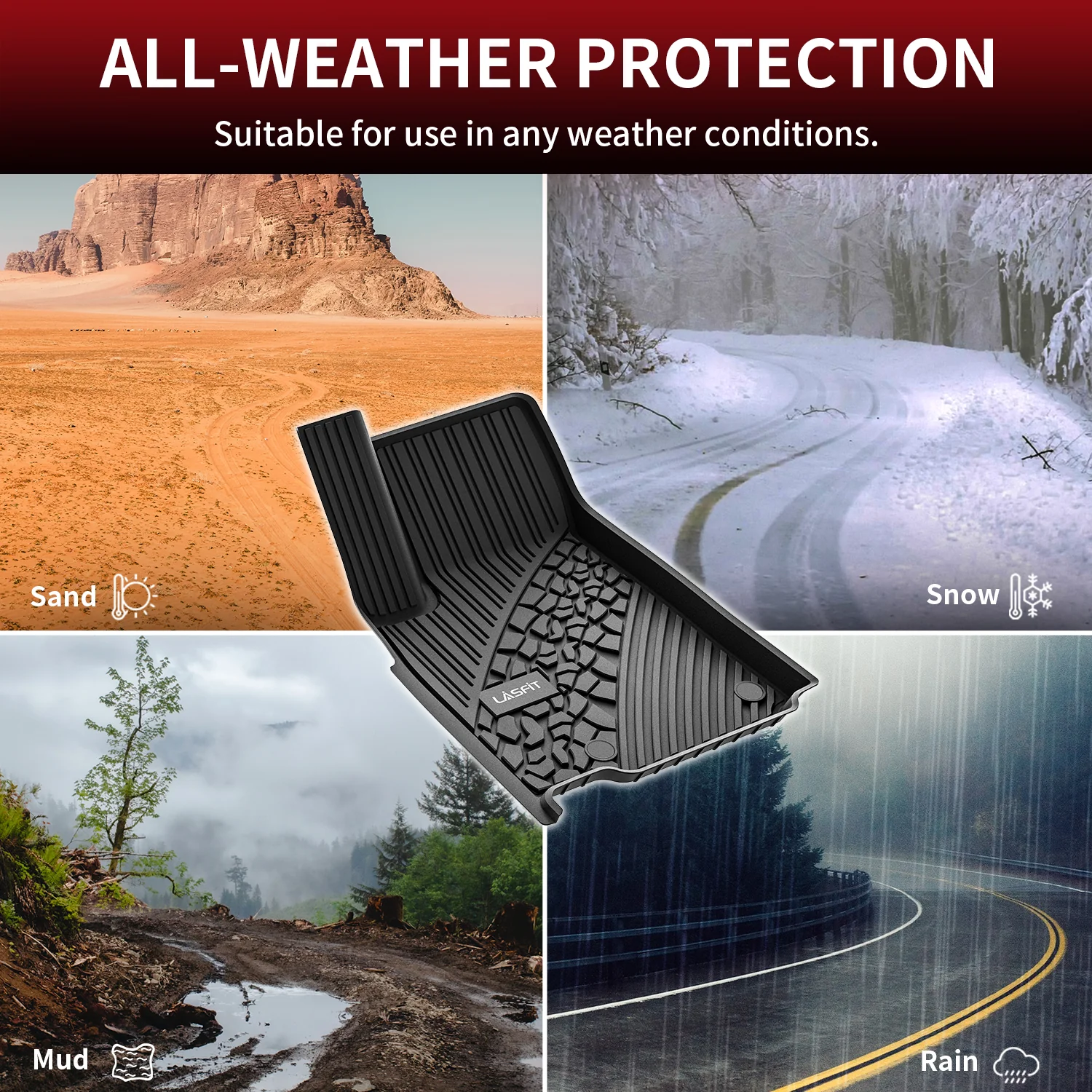 Fit for 2022-2026 Jeep Grand Cherokee WL Floor Mats or Cargo Mat - Image 9