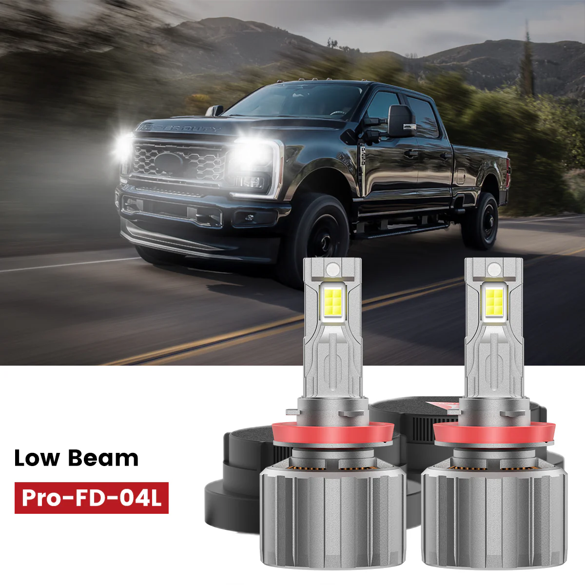 Custom Engineered for 2023-2026 Ford F-250 F-350 F-450 Super Duty XL XLT LED Bulbs Upgrade | Tested and Verified - Image 6