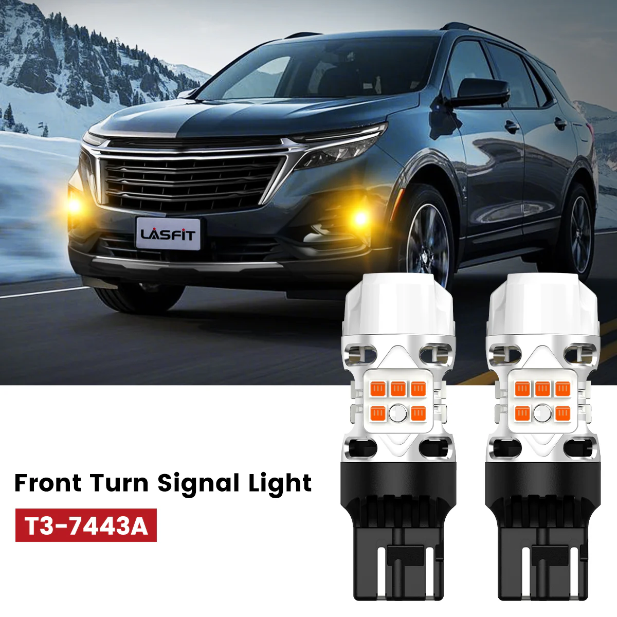 Fit for 2022-2024 Chevrolet Equinox 7443 921 168 LED Exterior Lights - Image 8