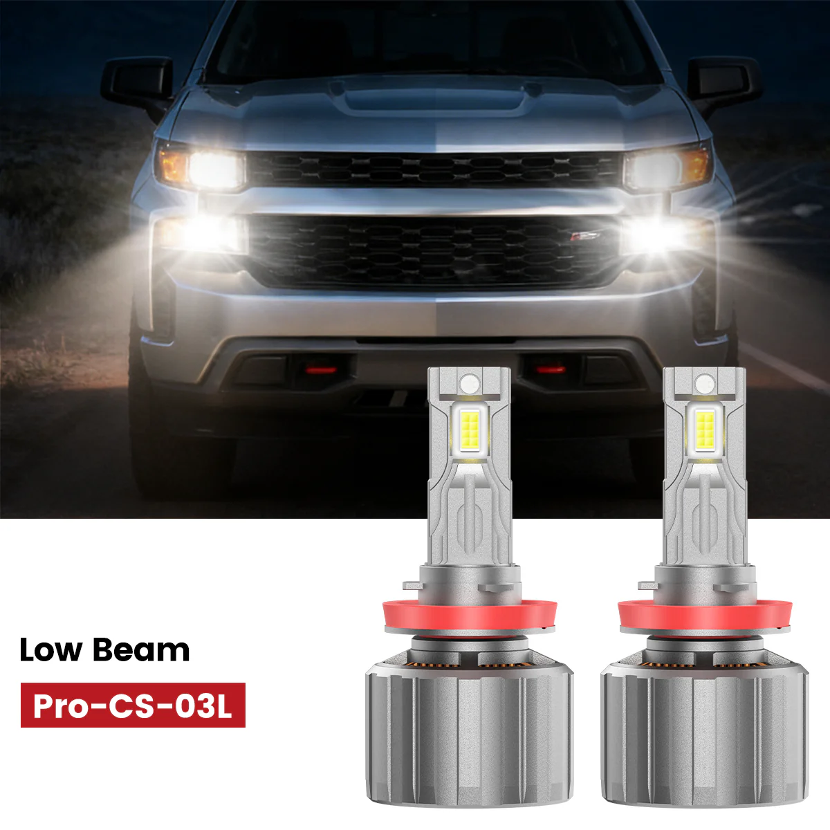 Custom Engineered for 2022 Chevrolet Silverado 1500 LTD LED Bulbs Upgrade - Image 2