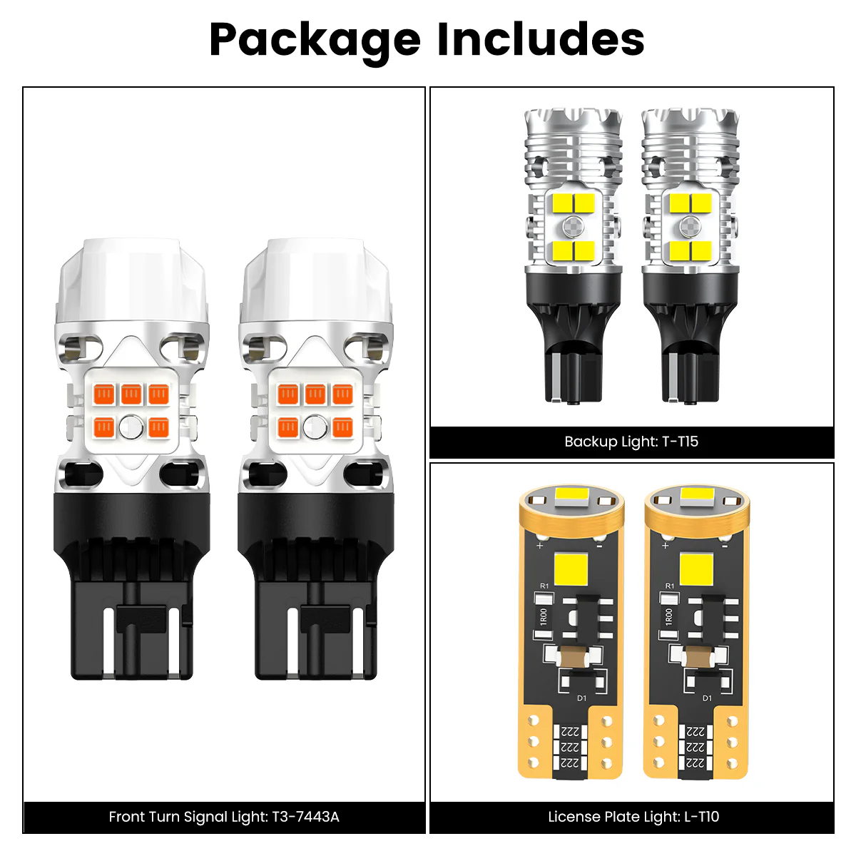 Custom Engineered for 2022 Chevrolet Silverado 1500 LTD LED Bulbs Upgrade - Image 37