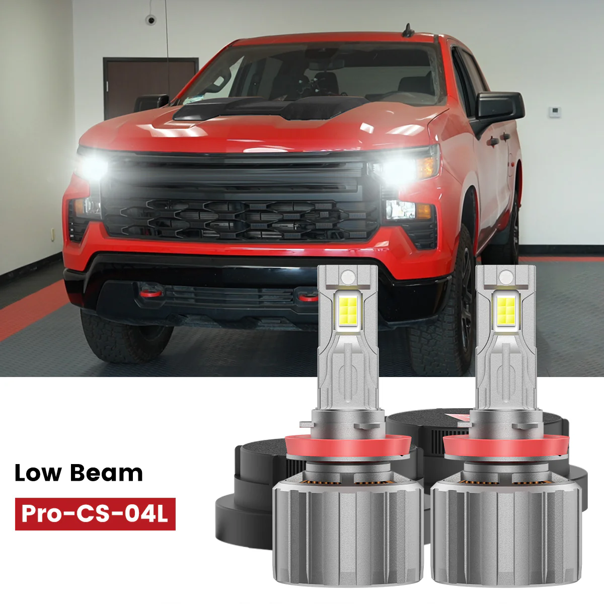 Custom Engineered for 2022-2026 Chevrolet Silverado 1500 WT Custom Trail Boss LED Bulbs Upgrade | Tested and Verified - Image 31
