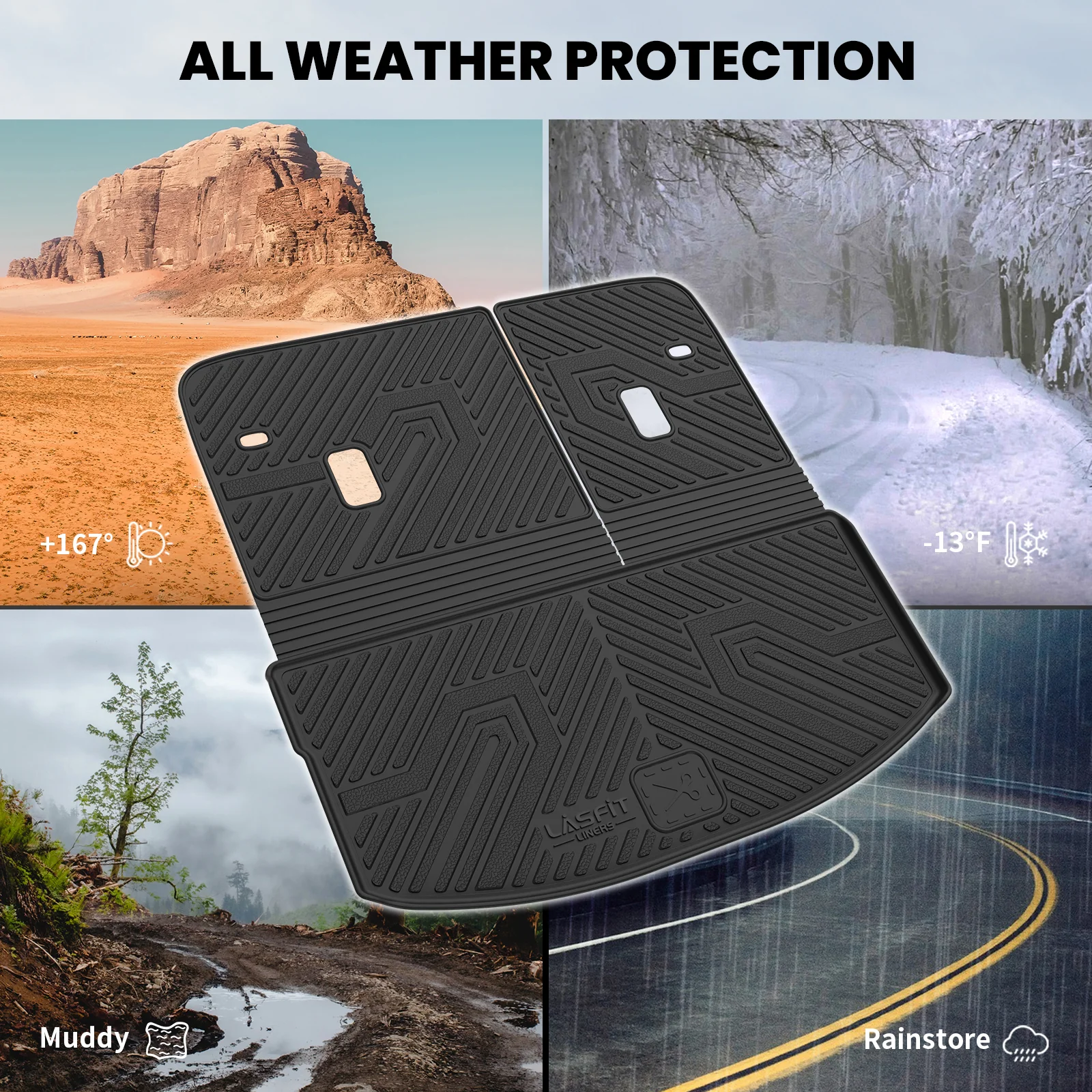 Fit for 2024-2026 Mazda CX-90 (Include CX-90 PHEV) Floor Mats or Cargo & Seatback Mat - Image 15