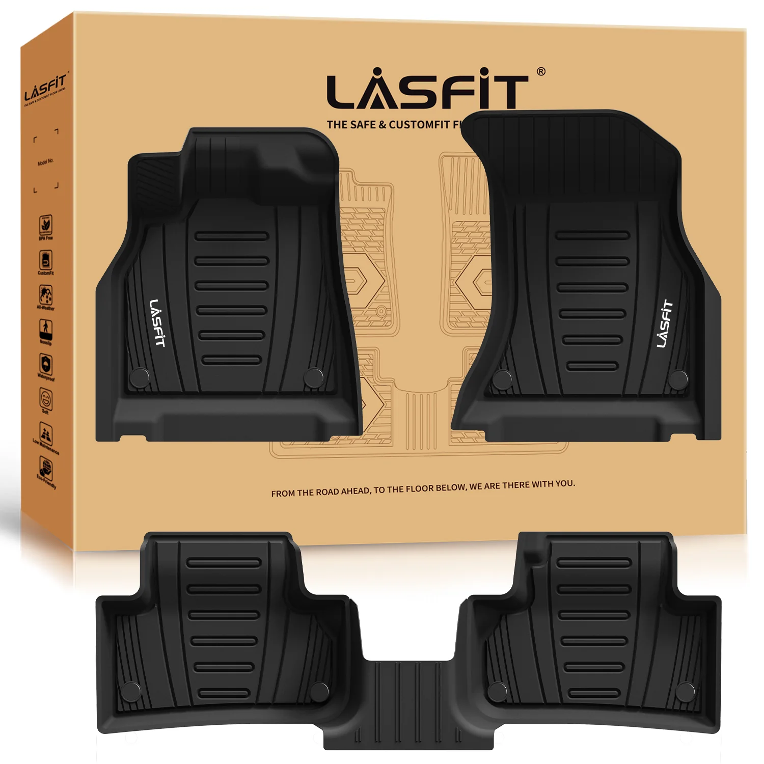 Fit for 2018-2025 Audi Q5 SQ5 Floor Mats or Cargo Mat, Don't Fit 2025 Audi Q5 New Body - Image 10