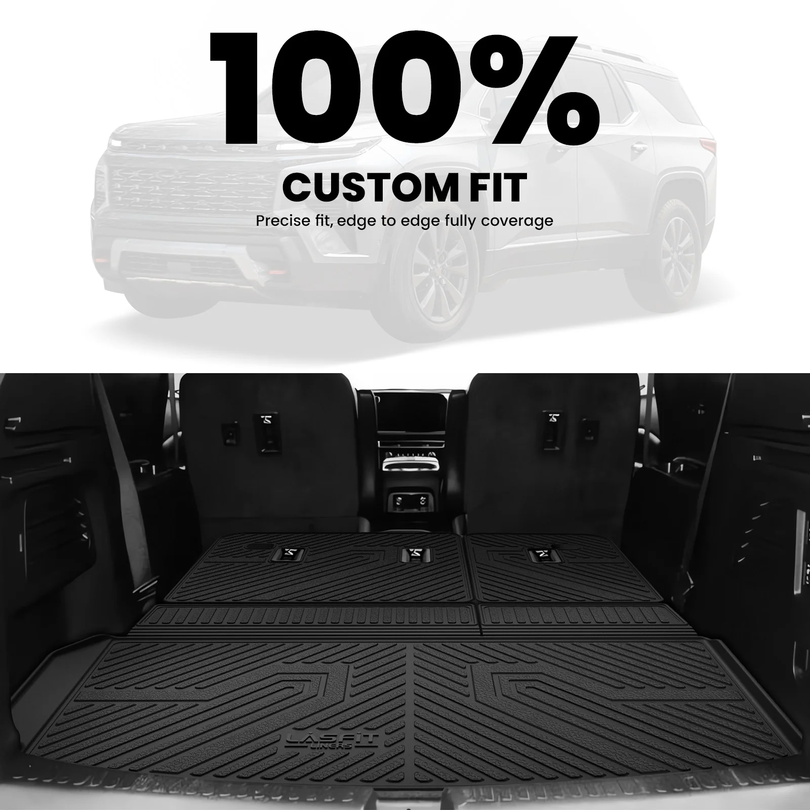 Fit for 2024-2026 GMC Acadia Floor Mats or Seatback & Cargo Mat - Image 14