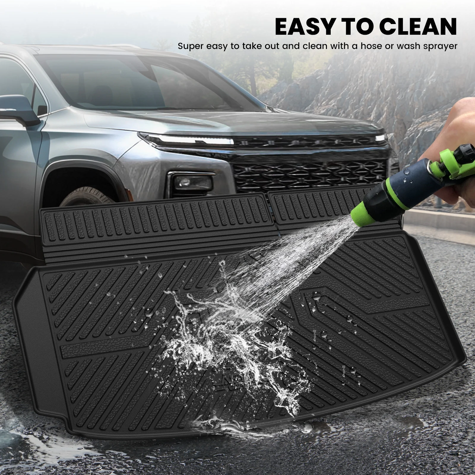 Fit for 2024-2026 GMC Acadia Floor Mats or Seatback & Cargo Mat - Image 17