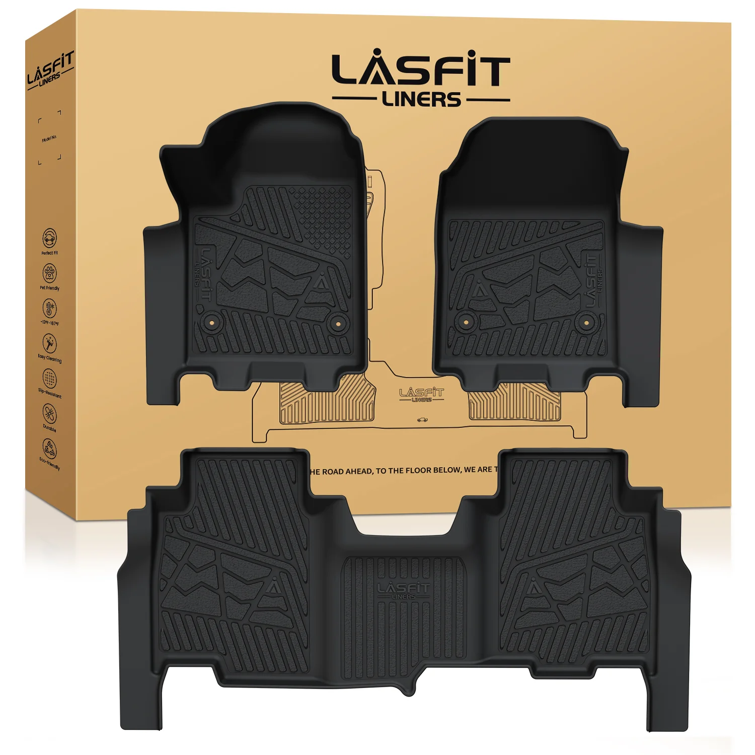 Fit for 2024-2026 GMC Sierra EV Floor Mats - Image 8