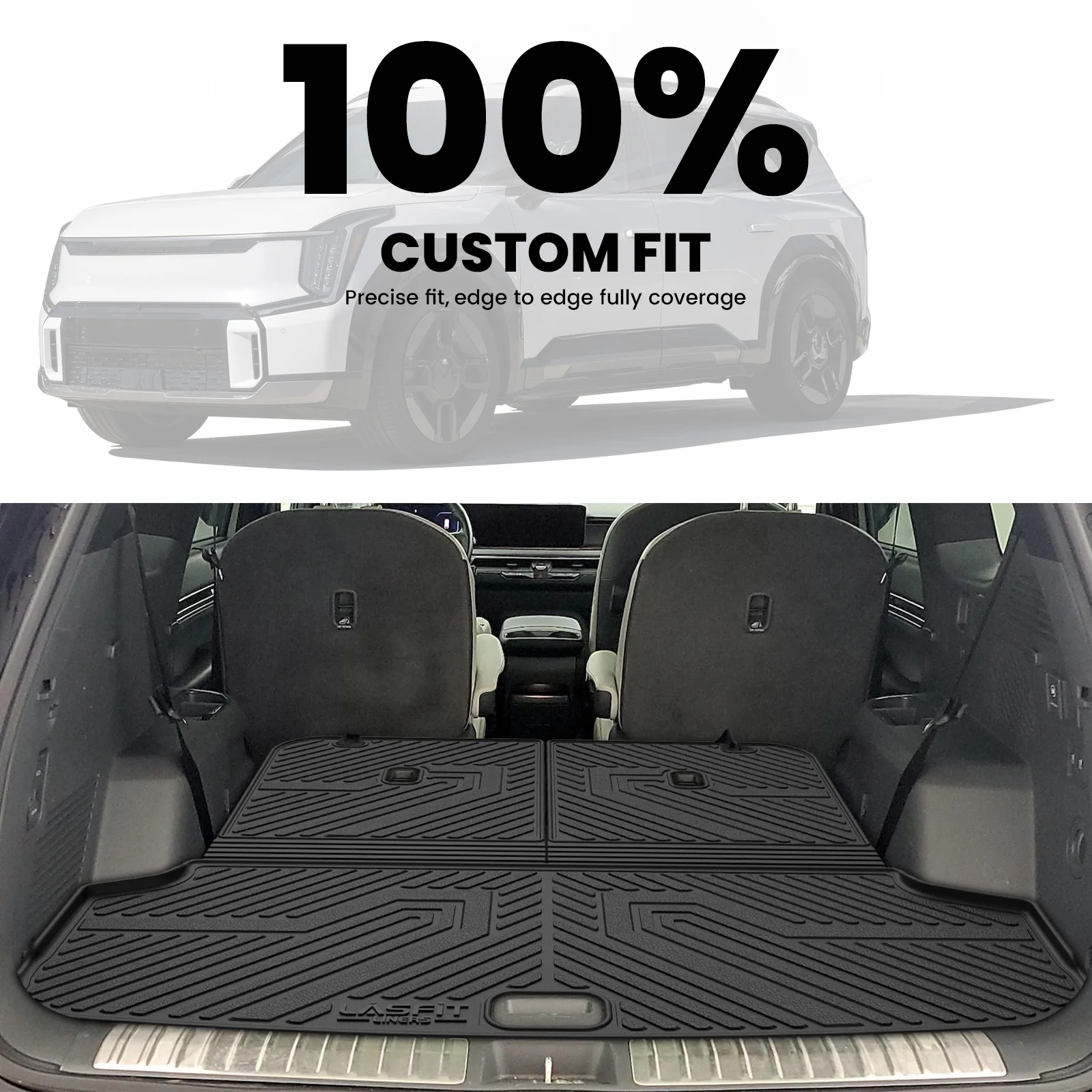 Fit for 2024-2026 Kia EV9 Floor Mats or Seatback & Cargo Mat - Image 12