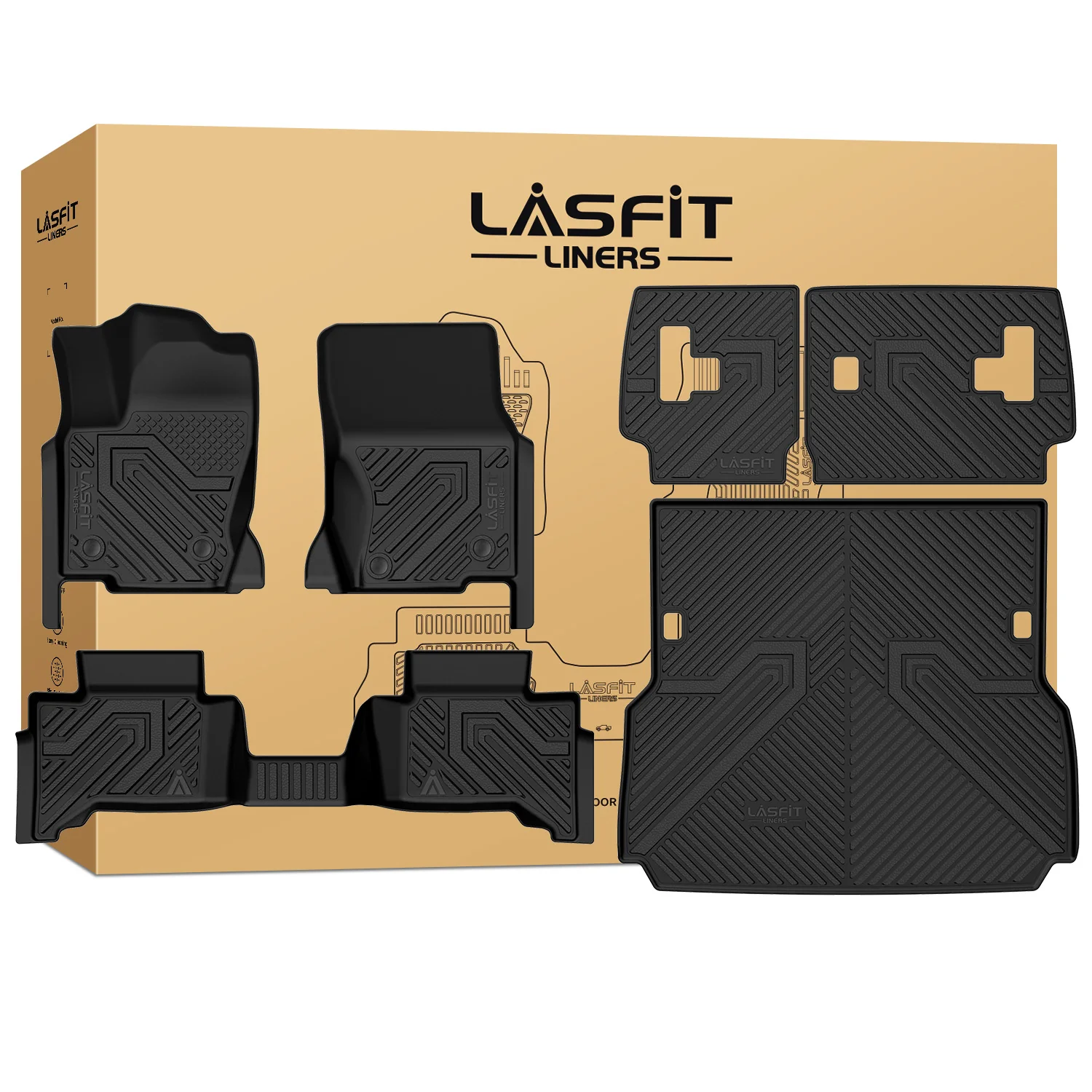 Fit for 2024-2026 Toyota Land Cruiser Floor Mats or Seatback & Cargo Mat - Image 9