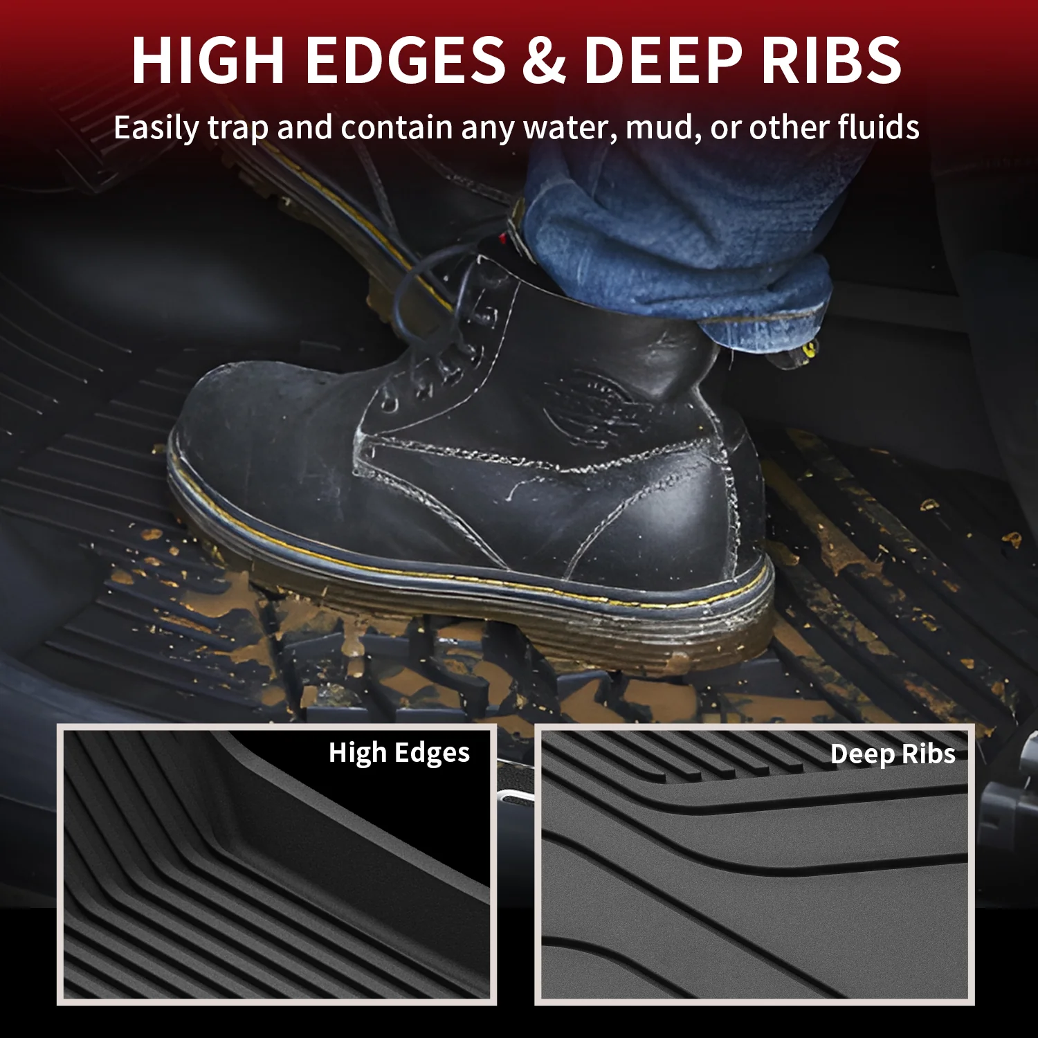 Fit for 2025-2026 Tesla Model S Custom Floor Mats - Image 4