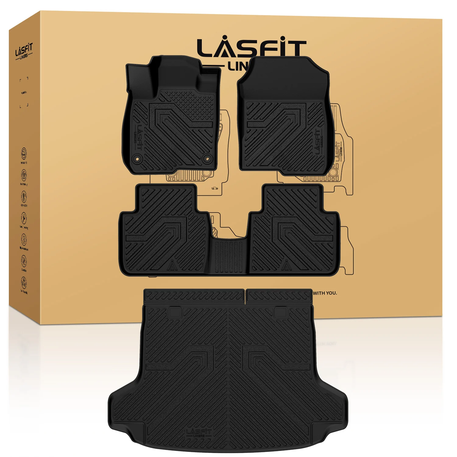 Fit for 2025-2026 Acura ADX Floor Mats or Cargo Mat - Image 9