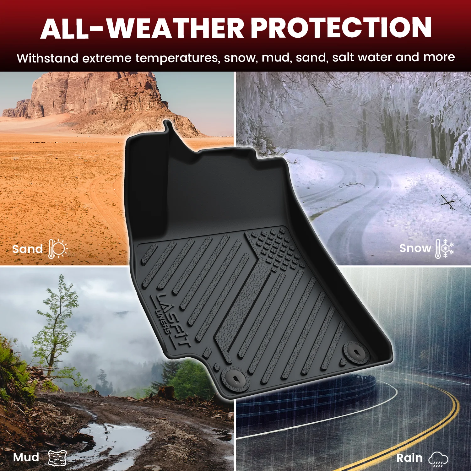 Fit for 2025-2026 Kia K4 Floor Mats or Cargo Mat, Not Fit LX Model - Image 7