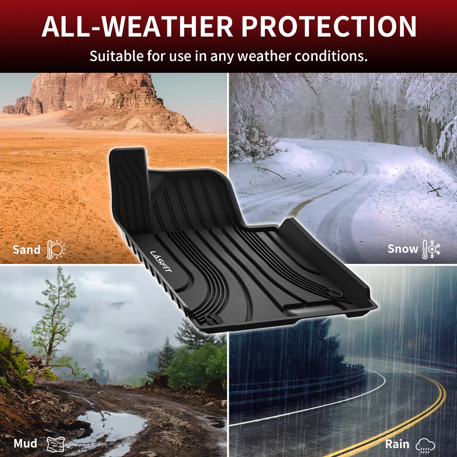 Fit for 2025 Kia K5 Floor Mats Only - Image 16