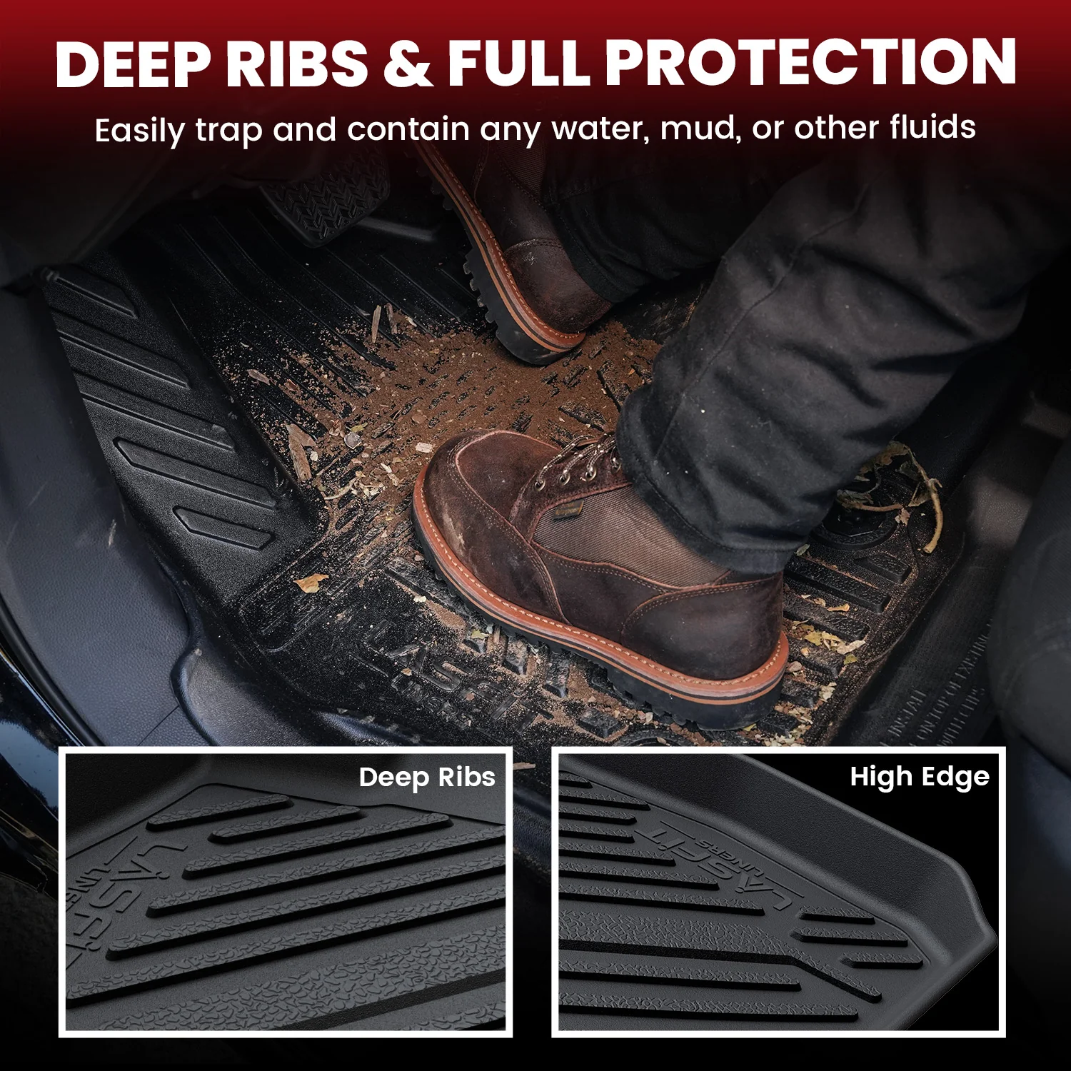 Fit for 2025 Kia K5 Floor Mats Only - Image 4