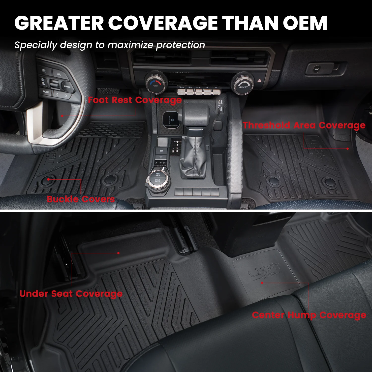 Fit for 2025-2026 Toyota 4Runner Floor Mats or Seatback Mat or Cargo Mat - Image 26